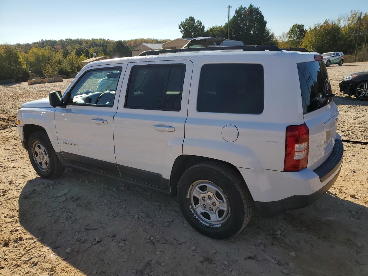 2012 Jeep Patriot Sport White vin: 1C4NJPBA2CD553909