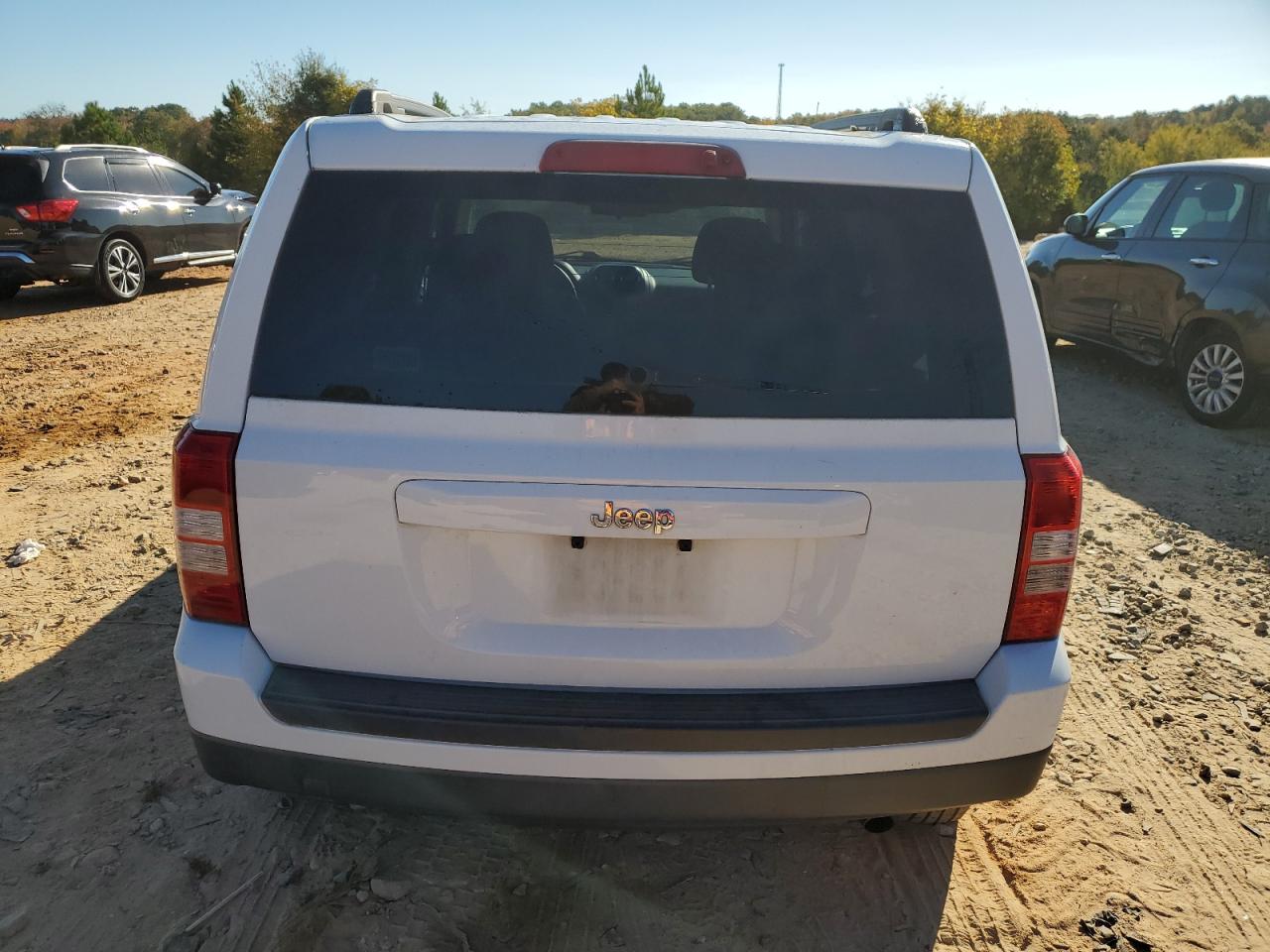 2012 Jeep Patriot Sport White vin: 1C4NJPBA2CD553909