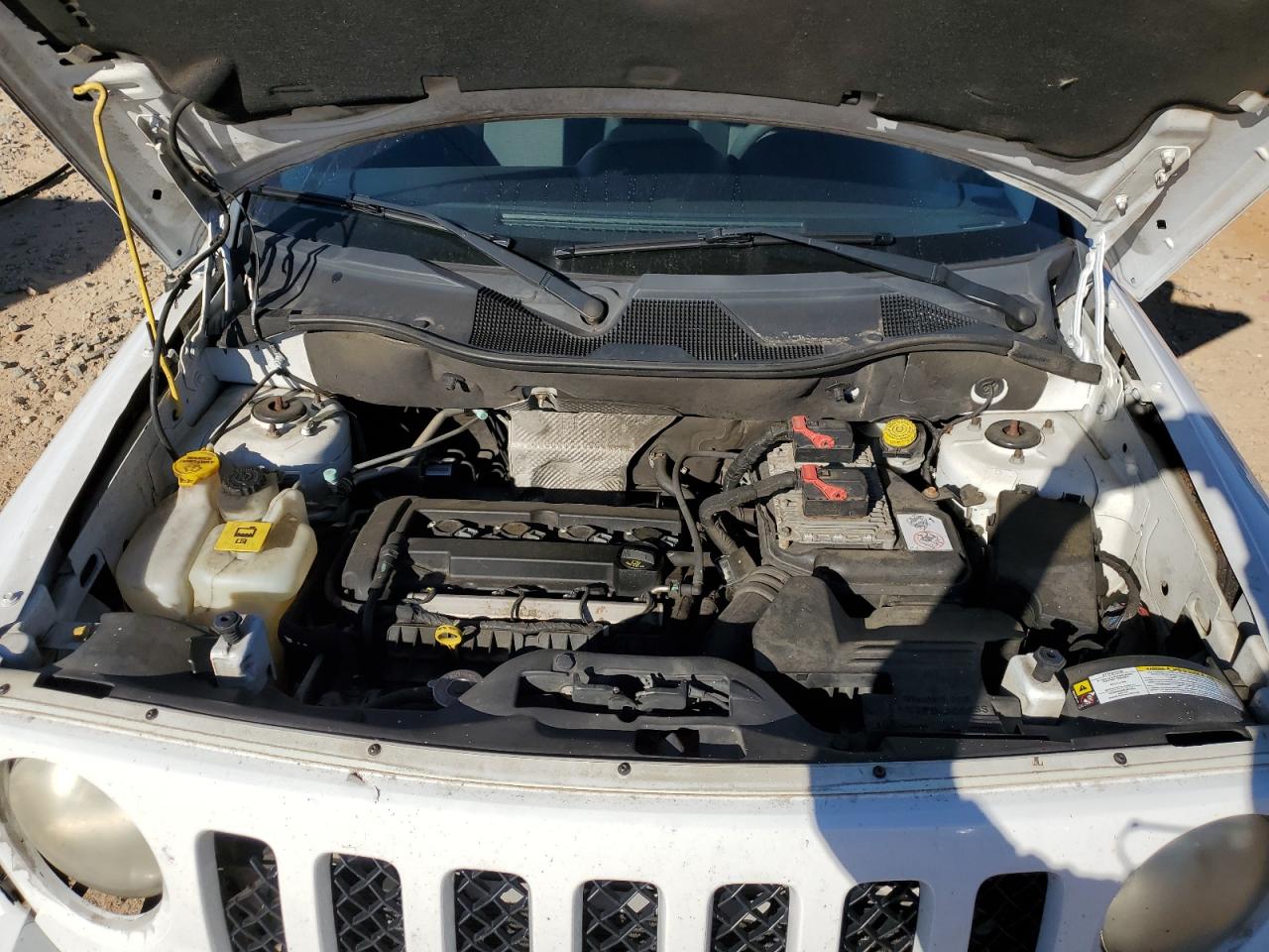 2012 Jeep Patriot Sport White vin: 1C4NJPBA2CD553909
