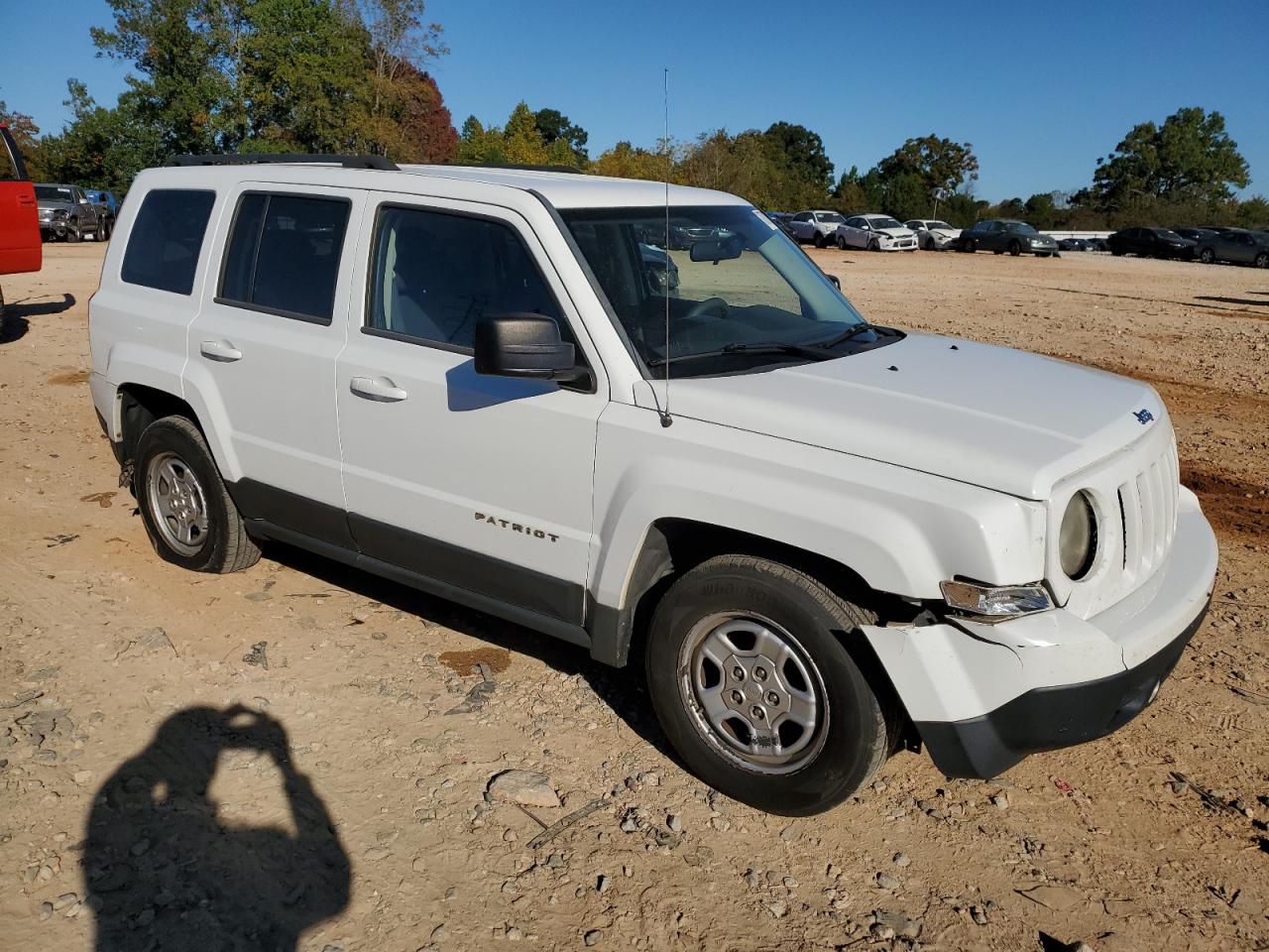 2012 Jeep Patriot Sport White vin: 1C4NJPBA2CD553909