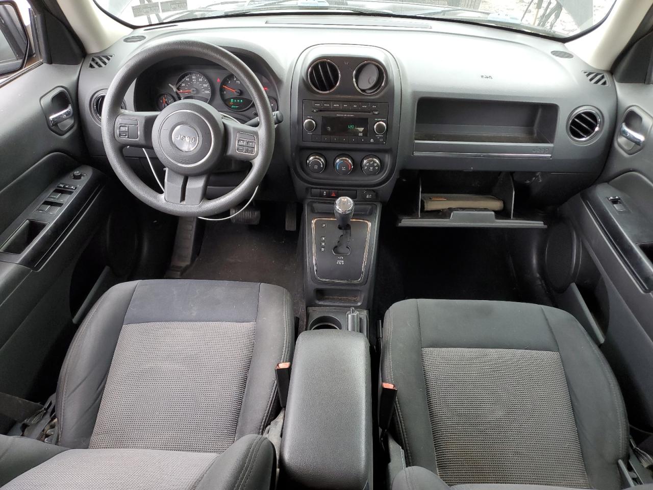 2012 Jeep Patriot Black vin: 1C4NJPBA2CD615163