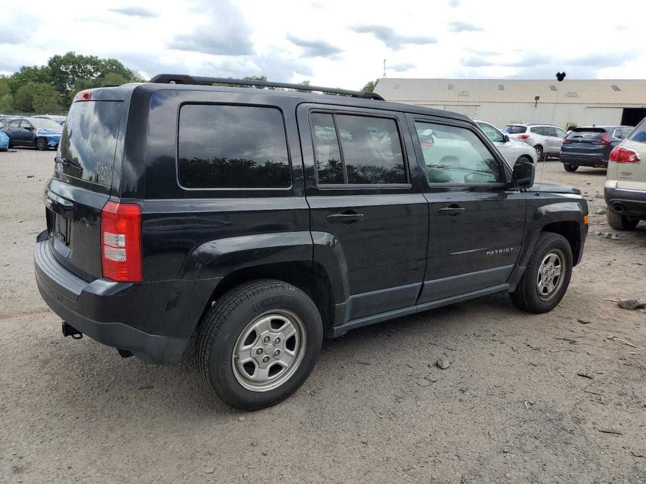 2012 Jeep Patriot Black vin: 1C4NJPBA2CD615163