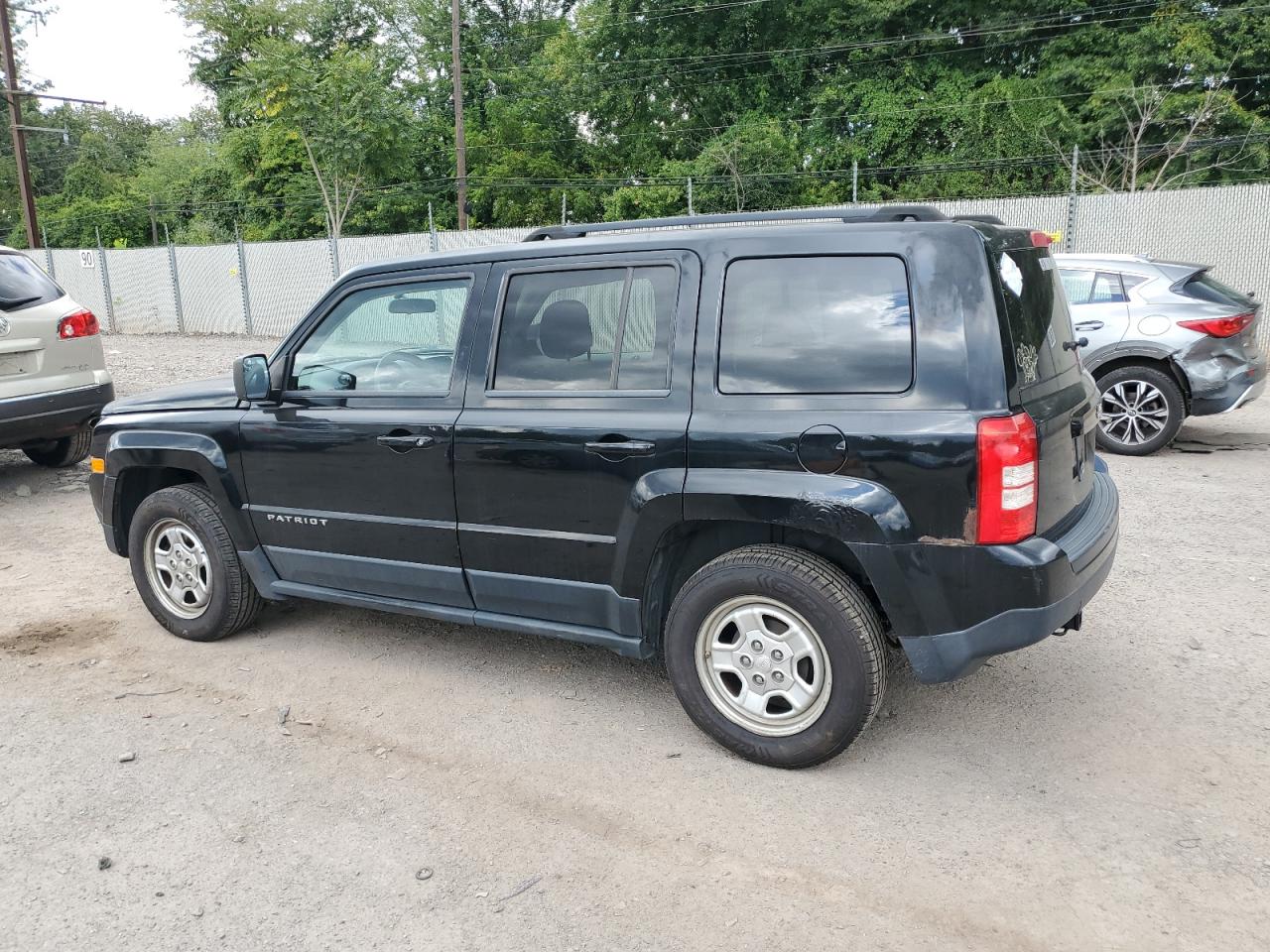 2012 Jeep Patriot Black vin: 1C4NJPBA2CD615163