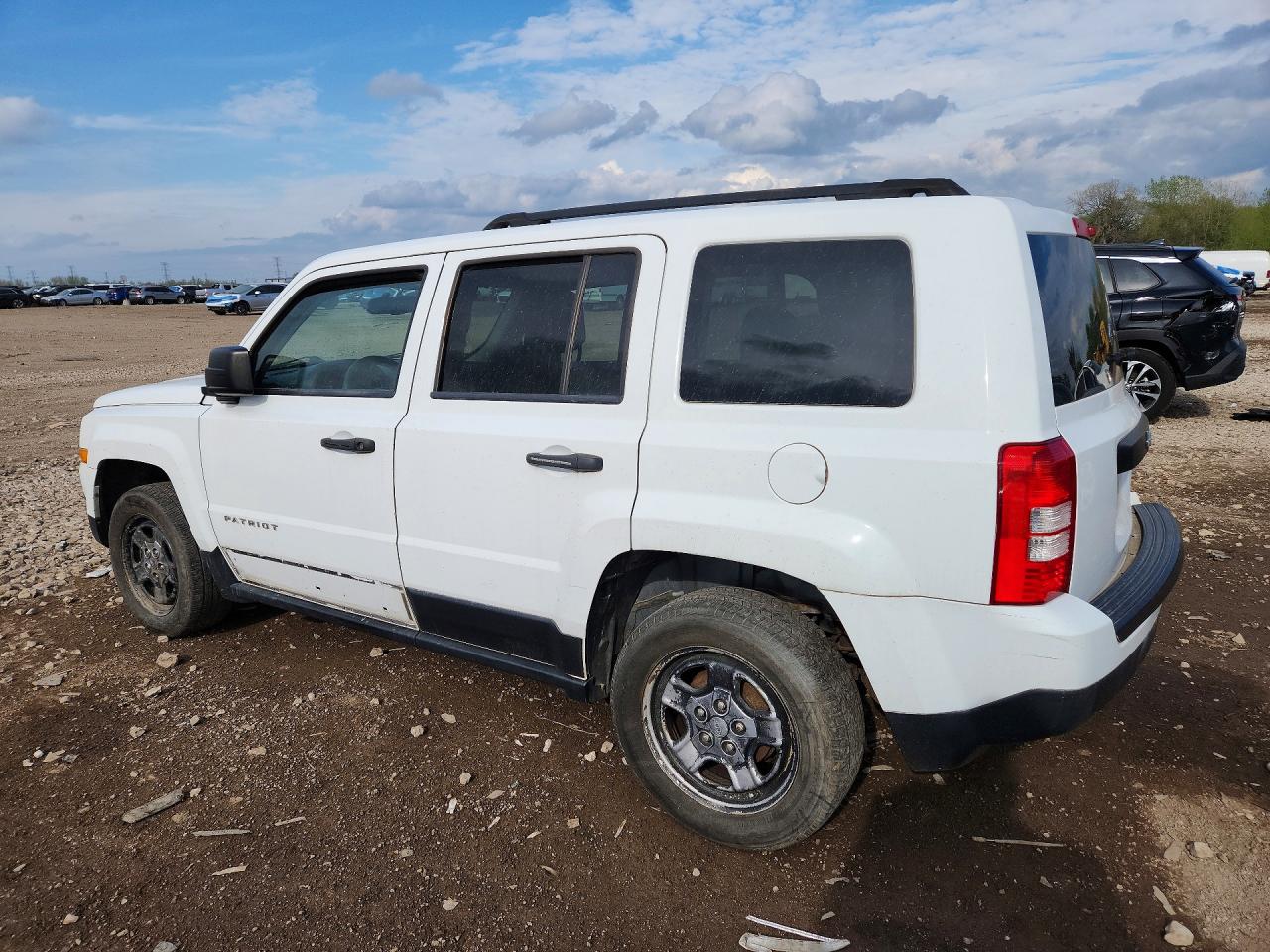 2012 Jeep Patriot Sport White vin: 1C4NJPBA2CD642900