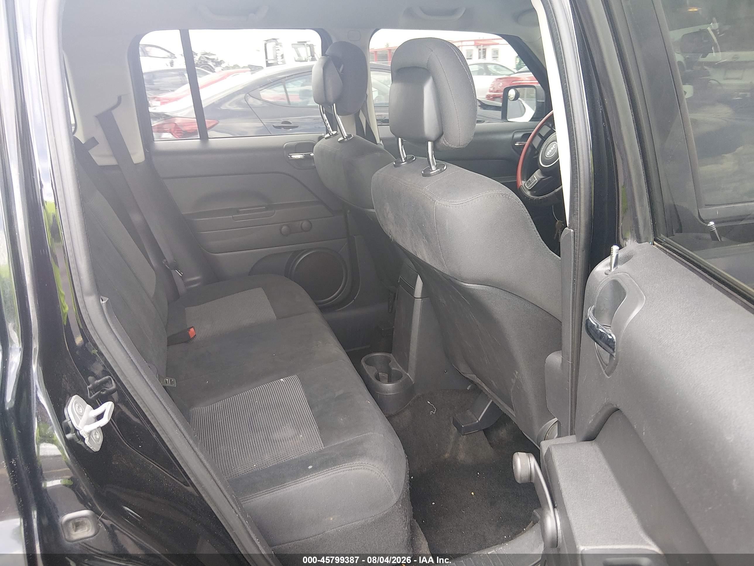 2012 Jeep Patriot Sport Black vin: 1C4NJPBA2CD673855
