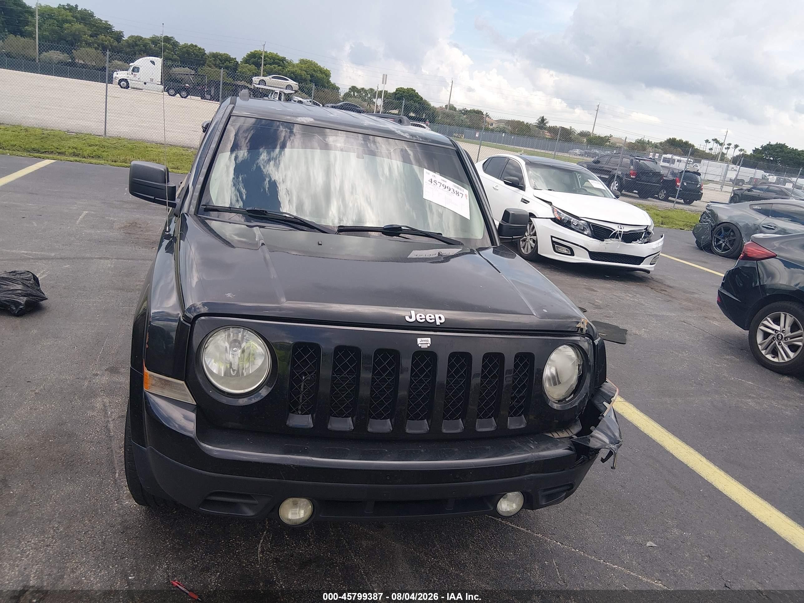 2012 Jeep Patriot Sport Black vin: 1C4NJPBA2CD673855
