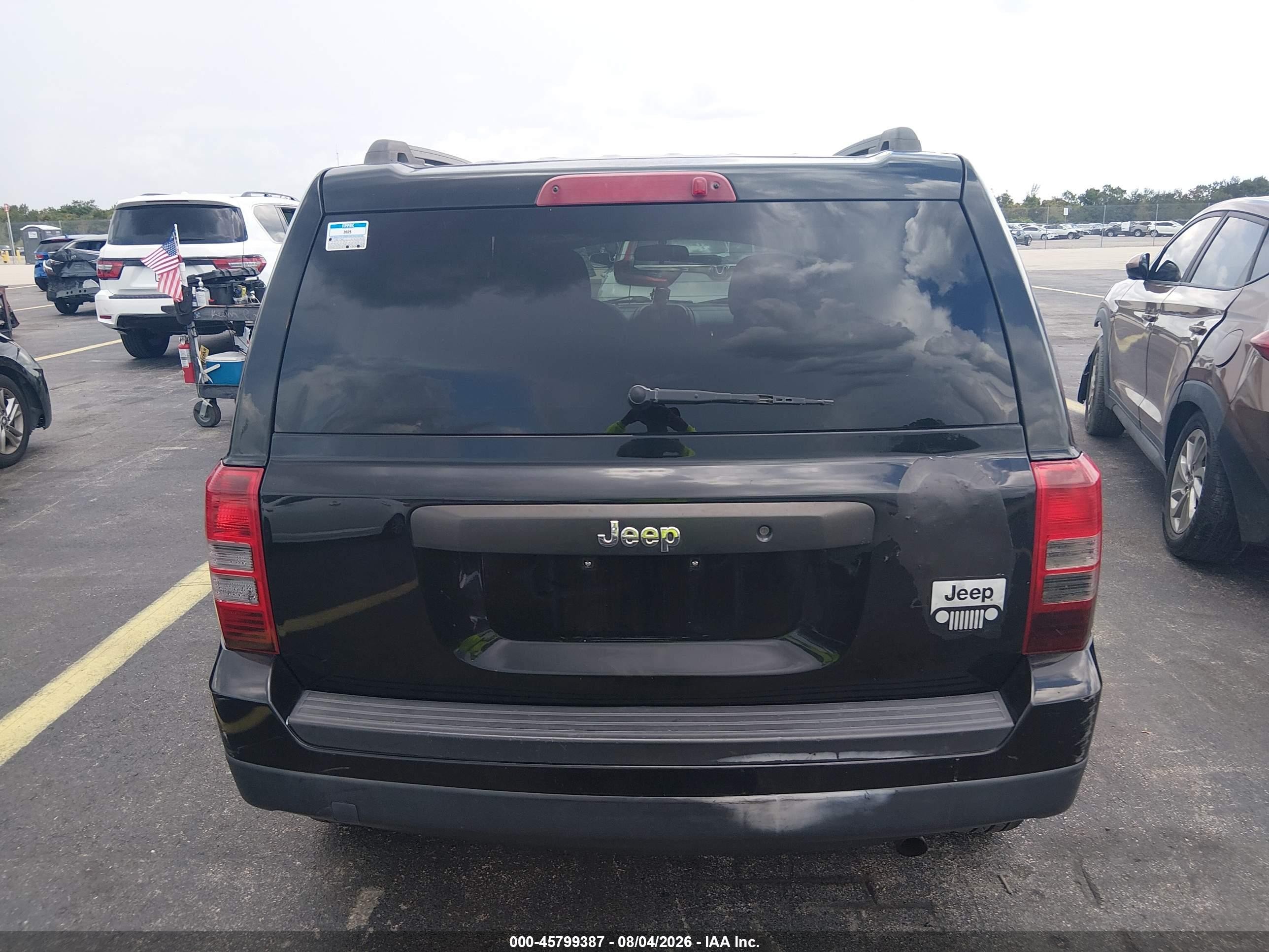 2012 Jeep Patriot Sport Black vin: 1C4NJPBA2CD673855