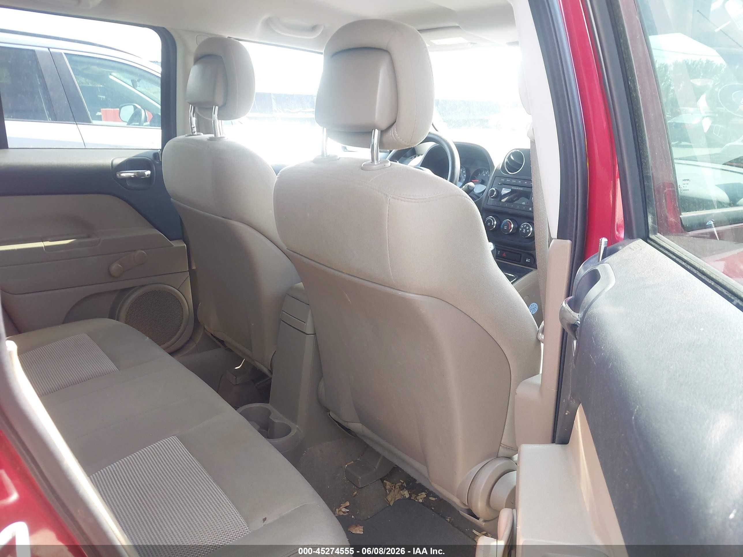2013 Jeep Patriot Sport Red vin: 1C4NJPBA2DD122147