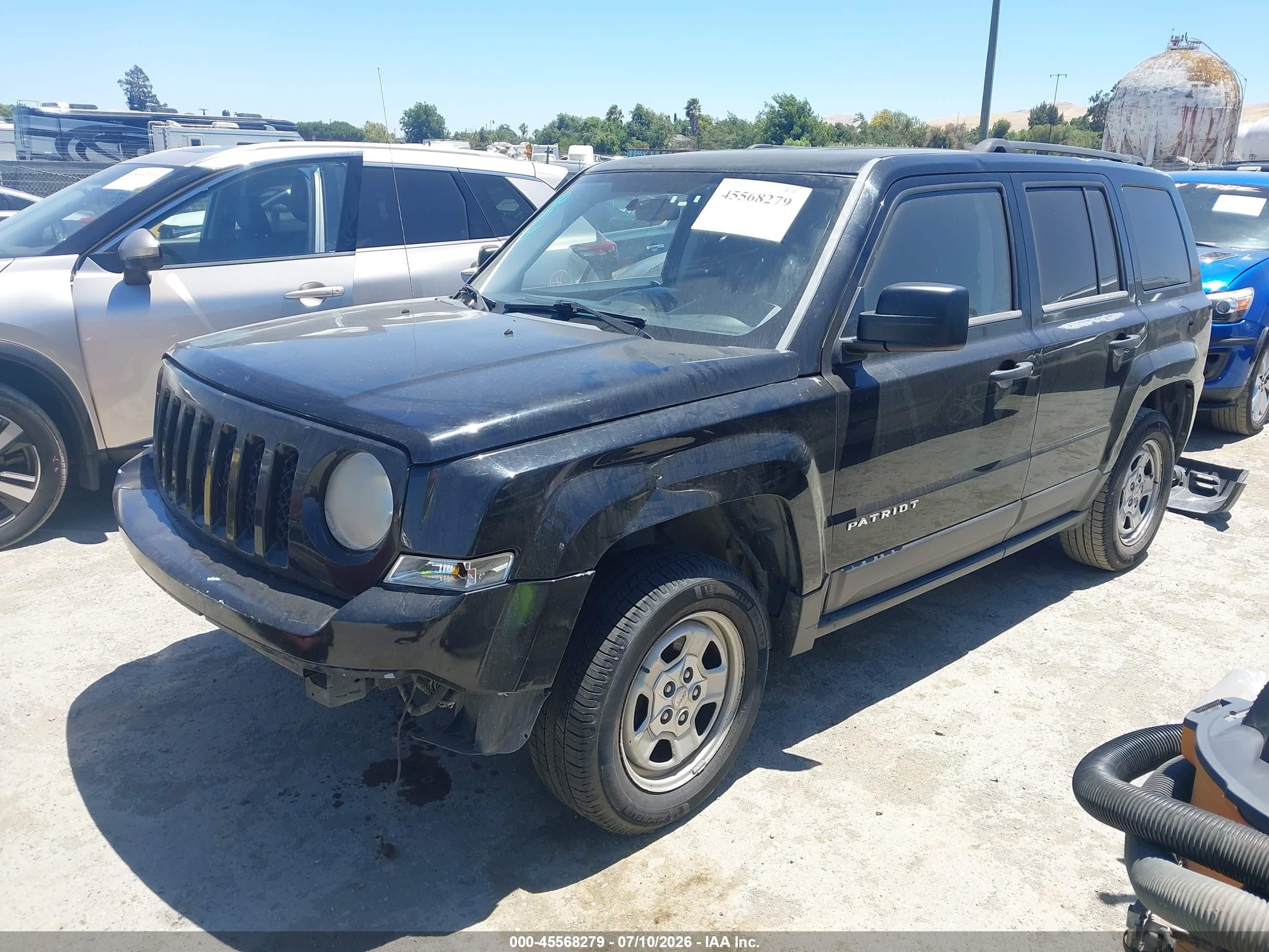 2014 Jeep Patriot Sport Black vin: 1C4NJPBA2ED511338