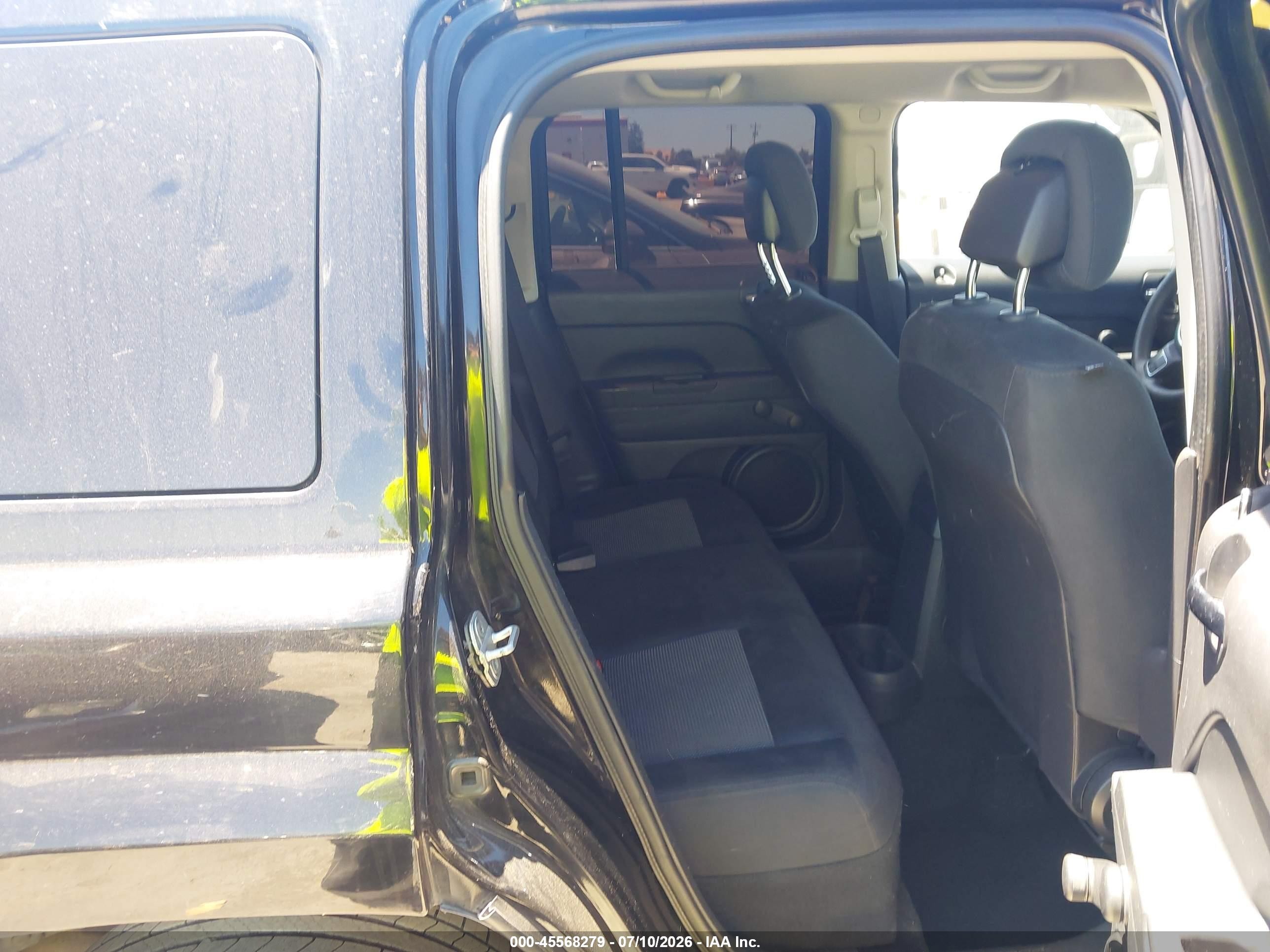 2014 Jeep Patriot Sport Black vin: 1C4NJPBA2ED511338