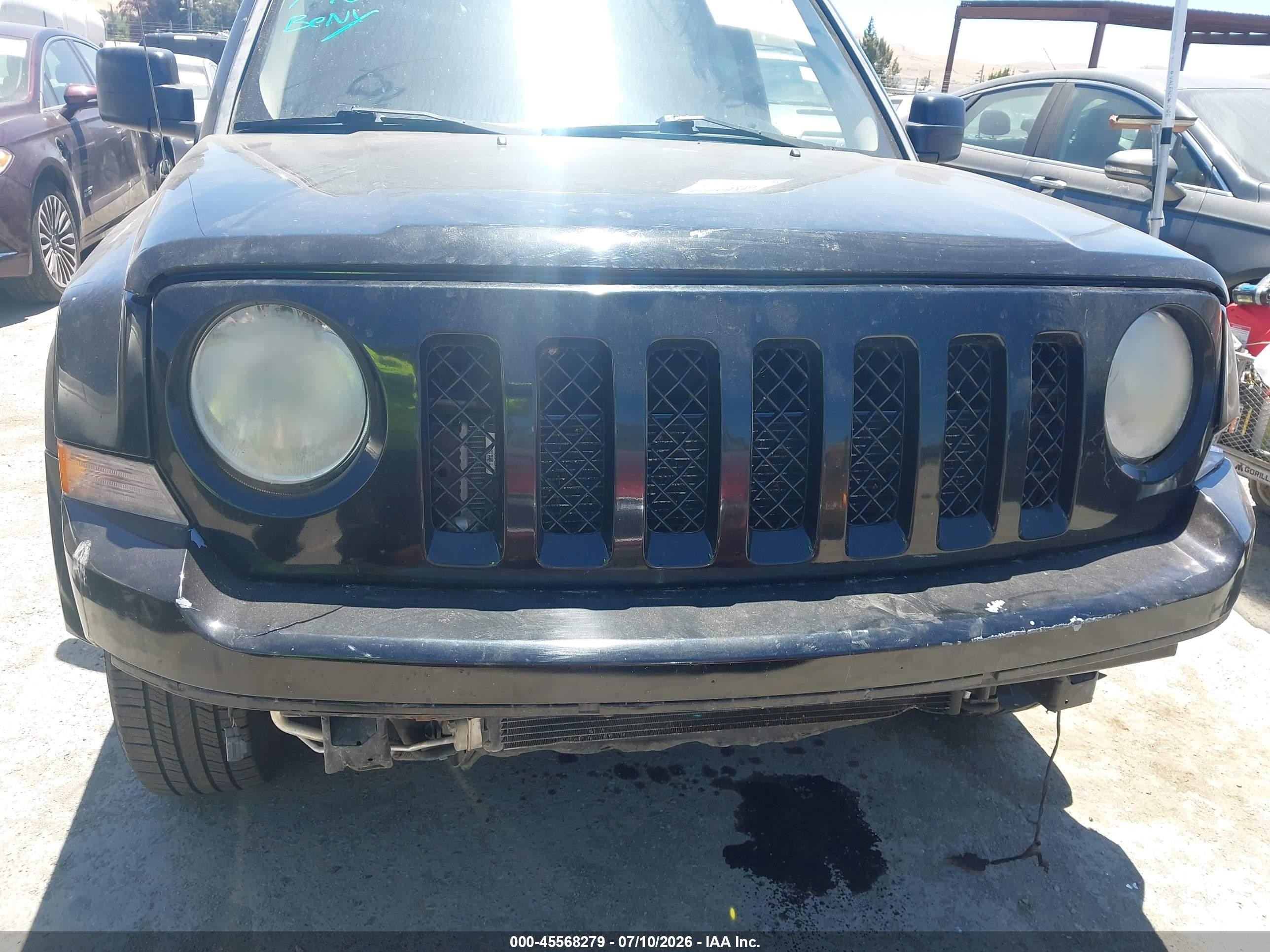 2014 Jeep Patriot Sport Black vin: 1C4NJPBA2ED511338