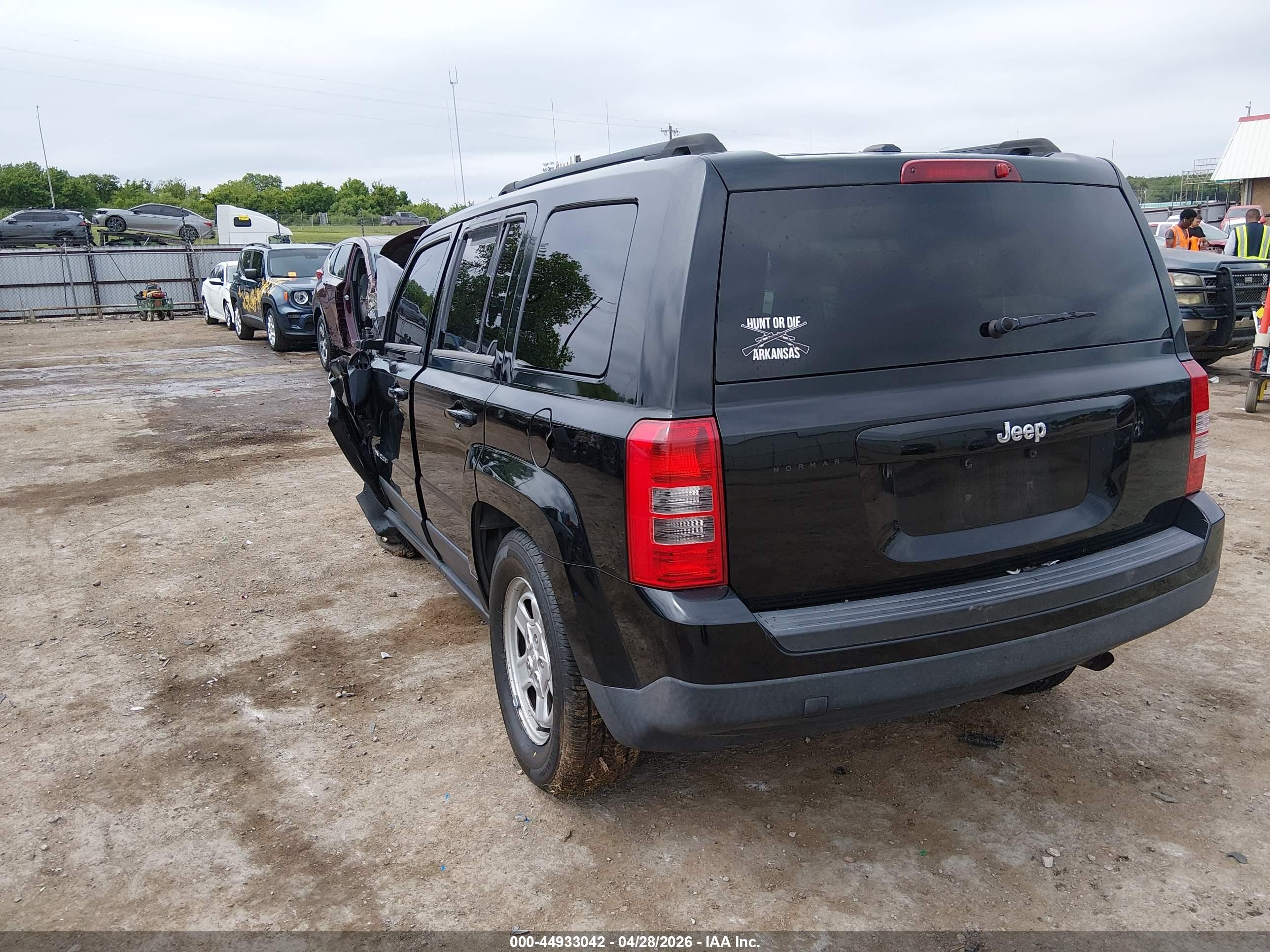 2014 Jeep Patriot Sport Black vin: 1C4NJPBA2ED533355