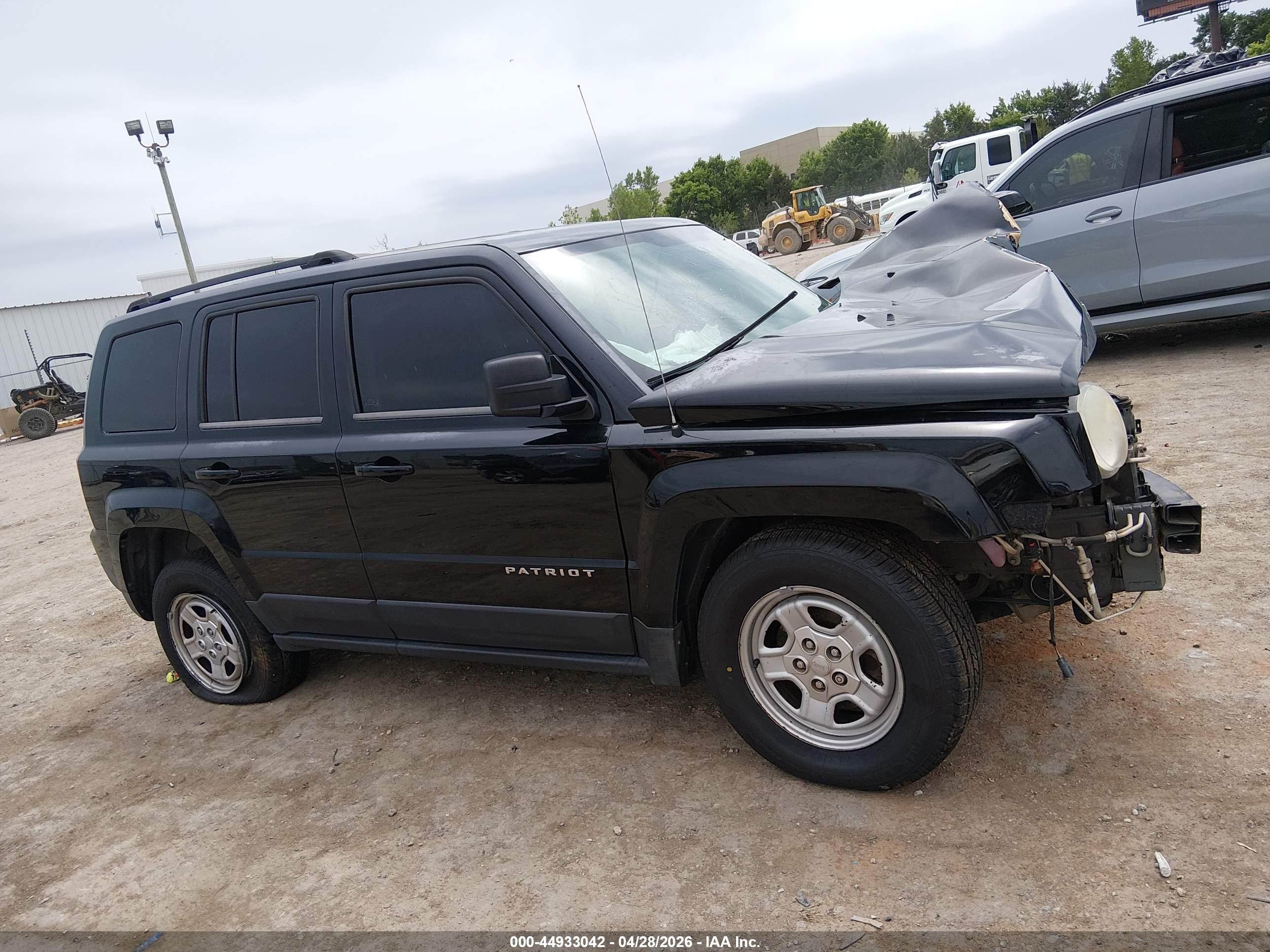 2014 Jeep Patriot Sport Black vin: 1C4NJPBA2ED533355