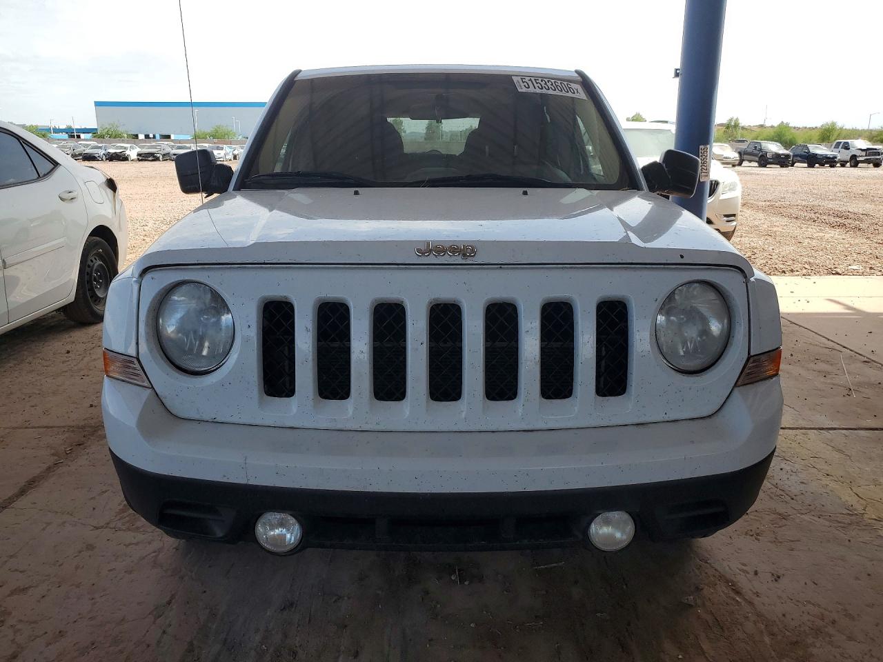2014 Jeep Patriot Sport White vin: 1C4NJPBA2ED547529
