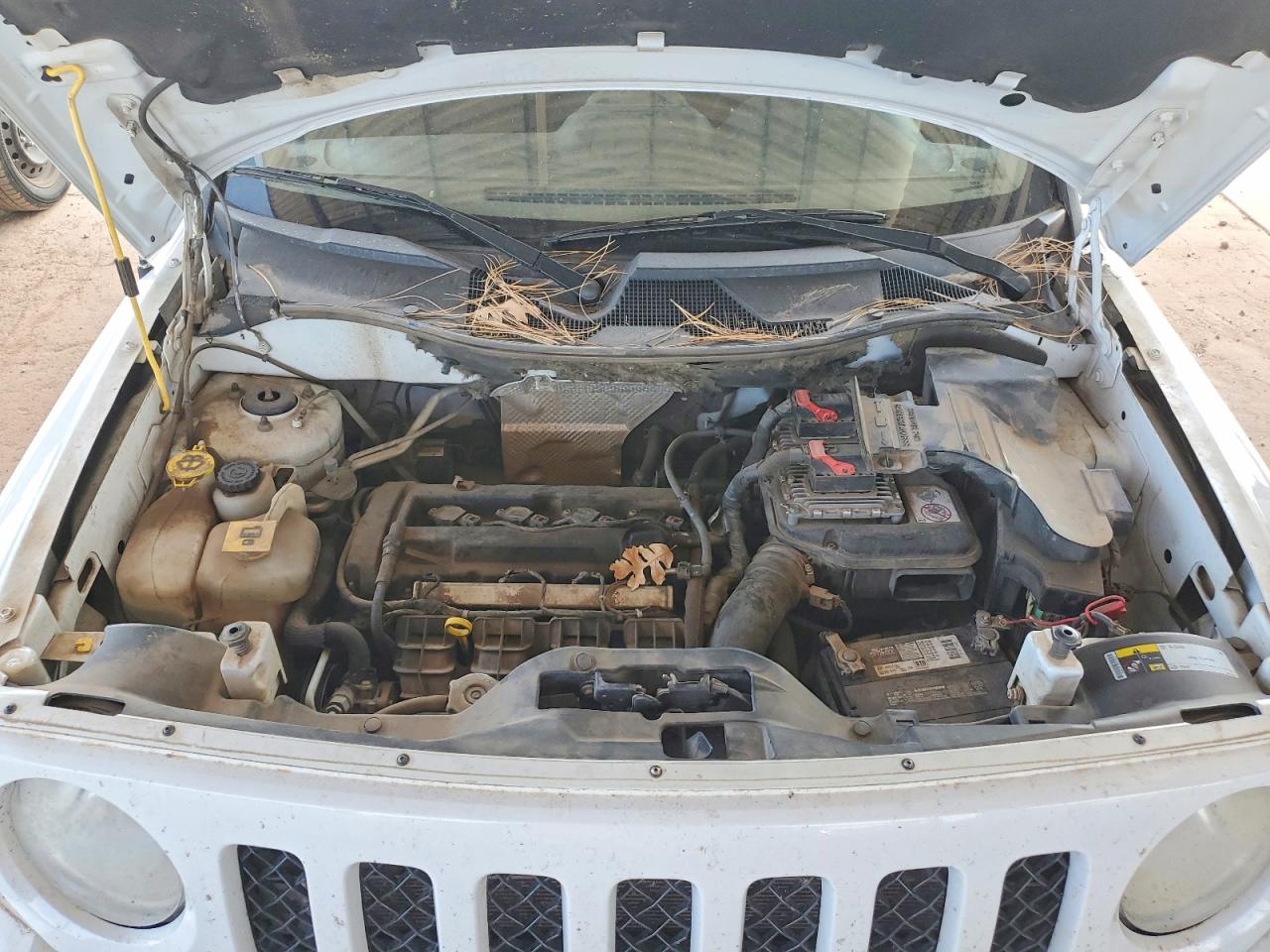 2014 Jeep Patriot Sport White vin: 1C4NJPBA2ED547529