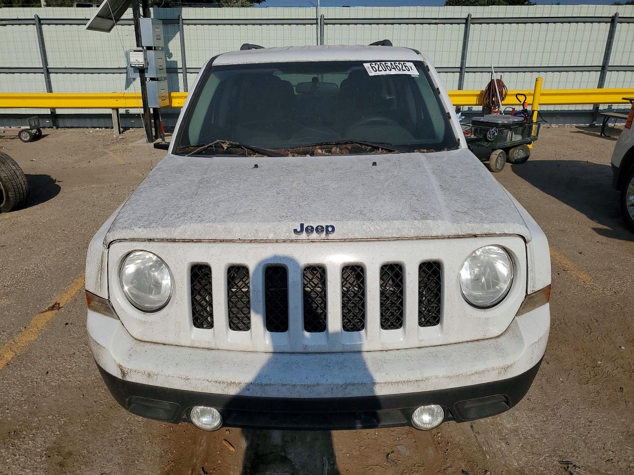 2014 Jeep Patriot Sport White vin: 1C4NJPBA2ED618454