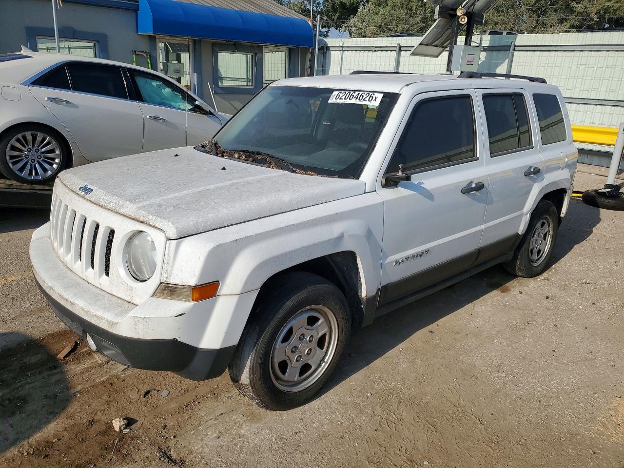 2014 Jeep Patriot Sport White vin: 1C4NJPBA2ED618454