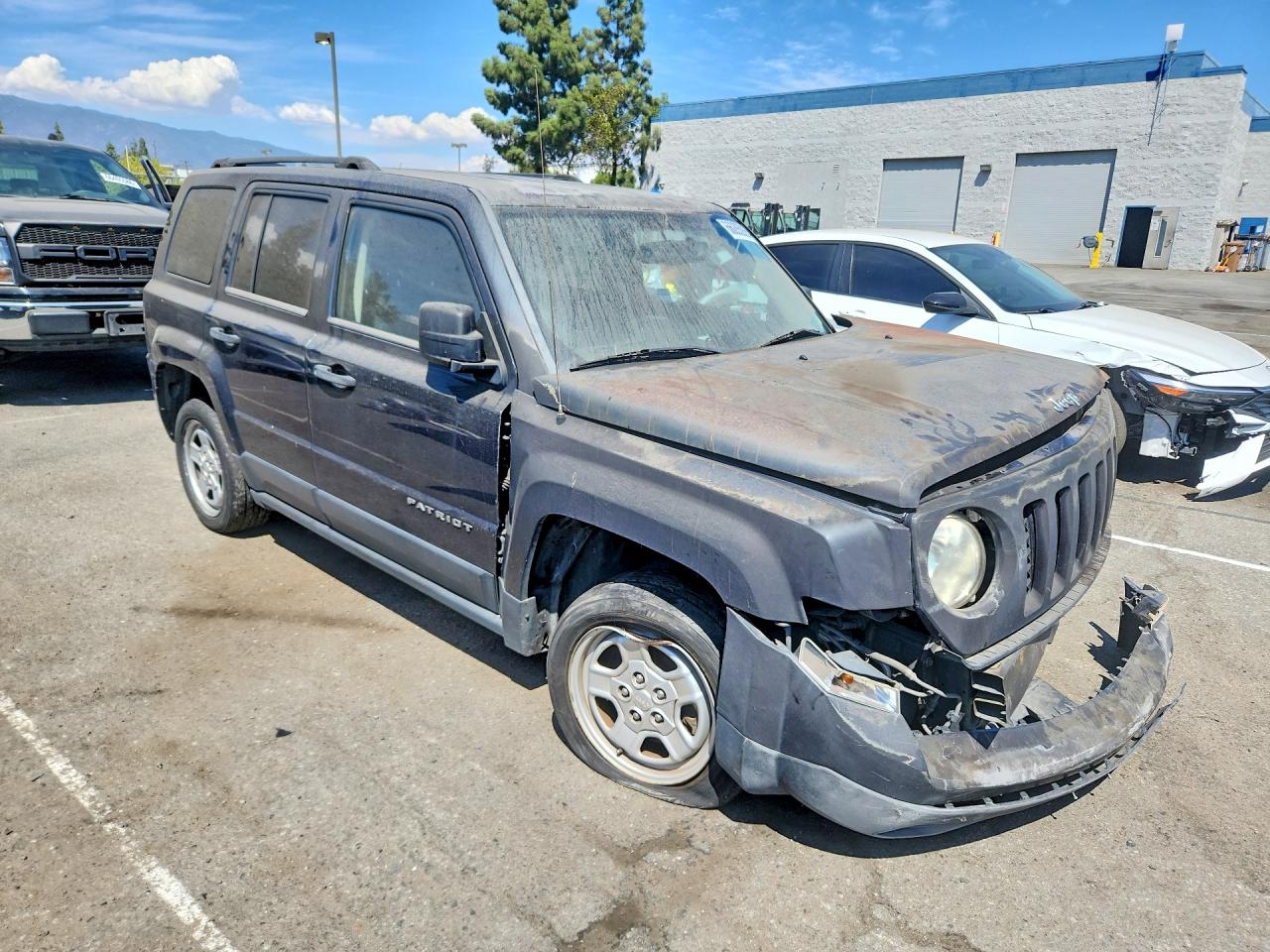 2014 Jeep Patriot Sport Gray vin: 1C4NJPBA2ED619779