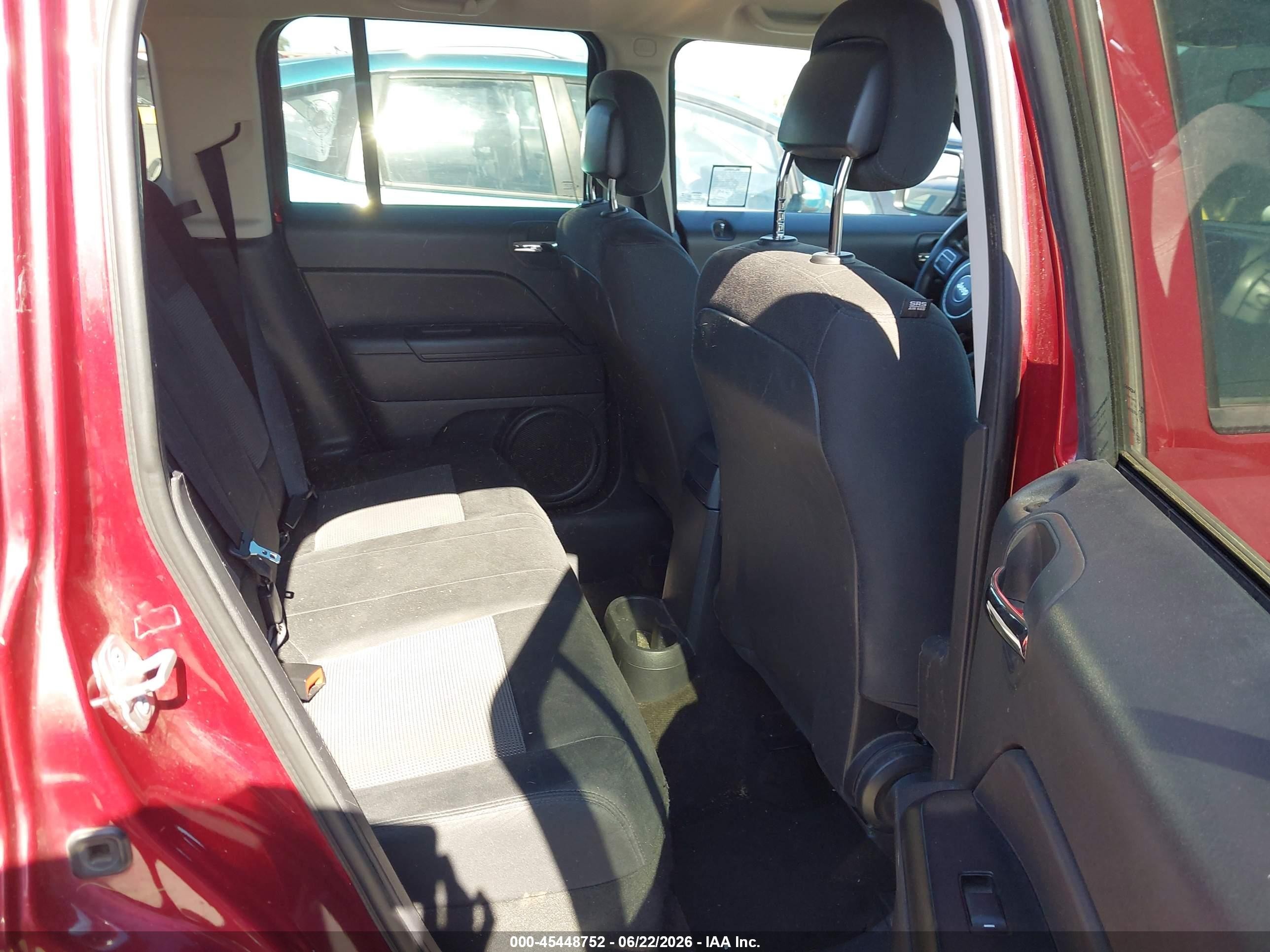 2014 Jeep Patriot Sport Burgundy vin: 1C4NJPBA2ED722930