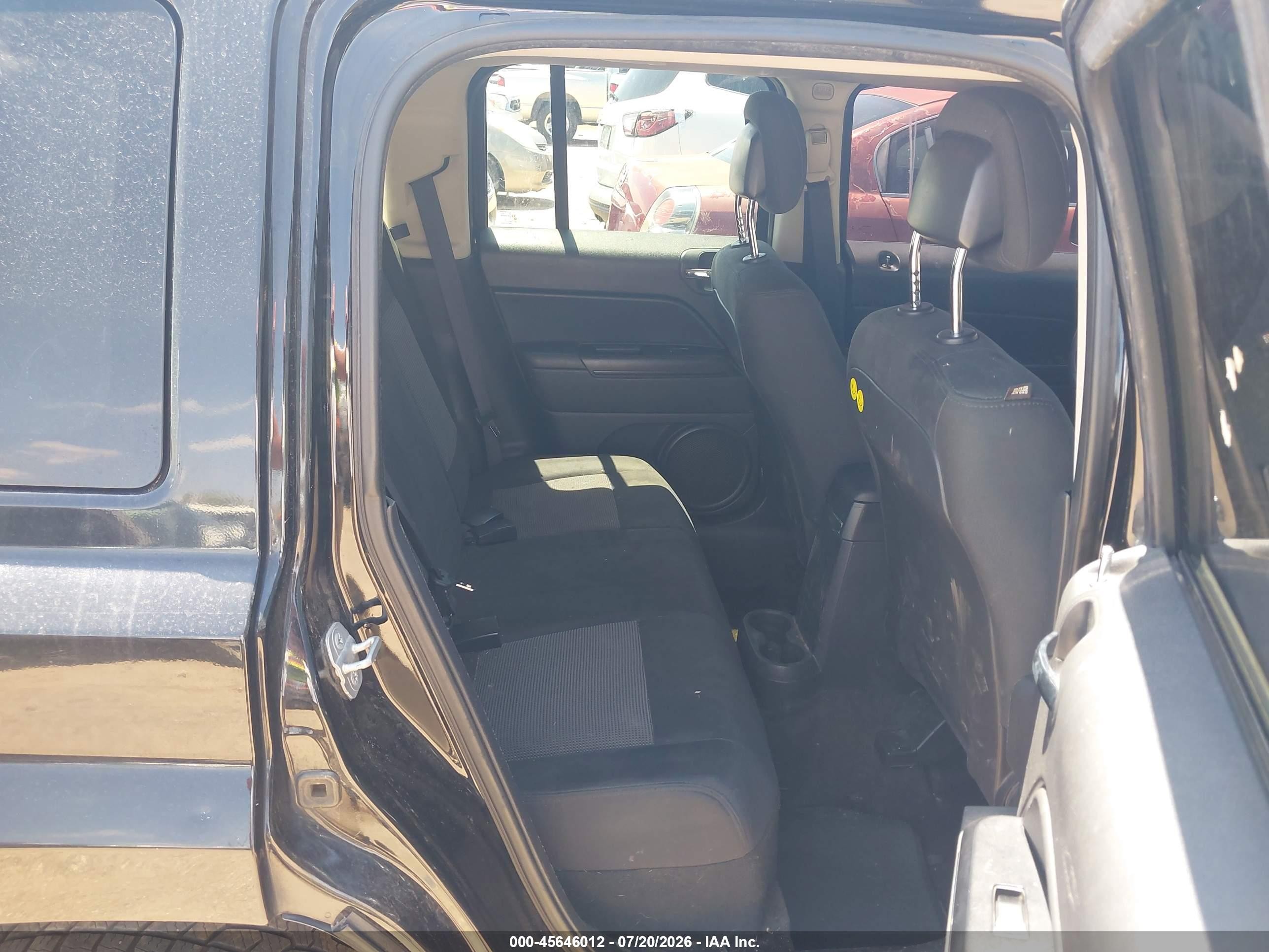 2014 Jeep Patriot Sport Black vin: 1C4NJPBA2ED777023