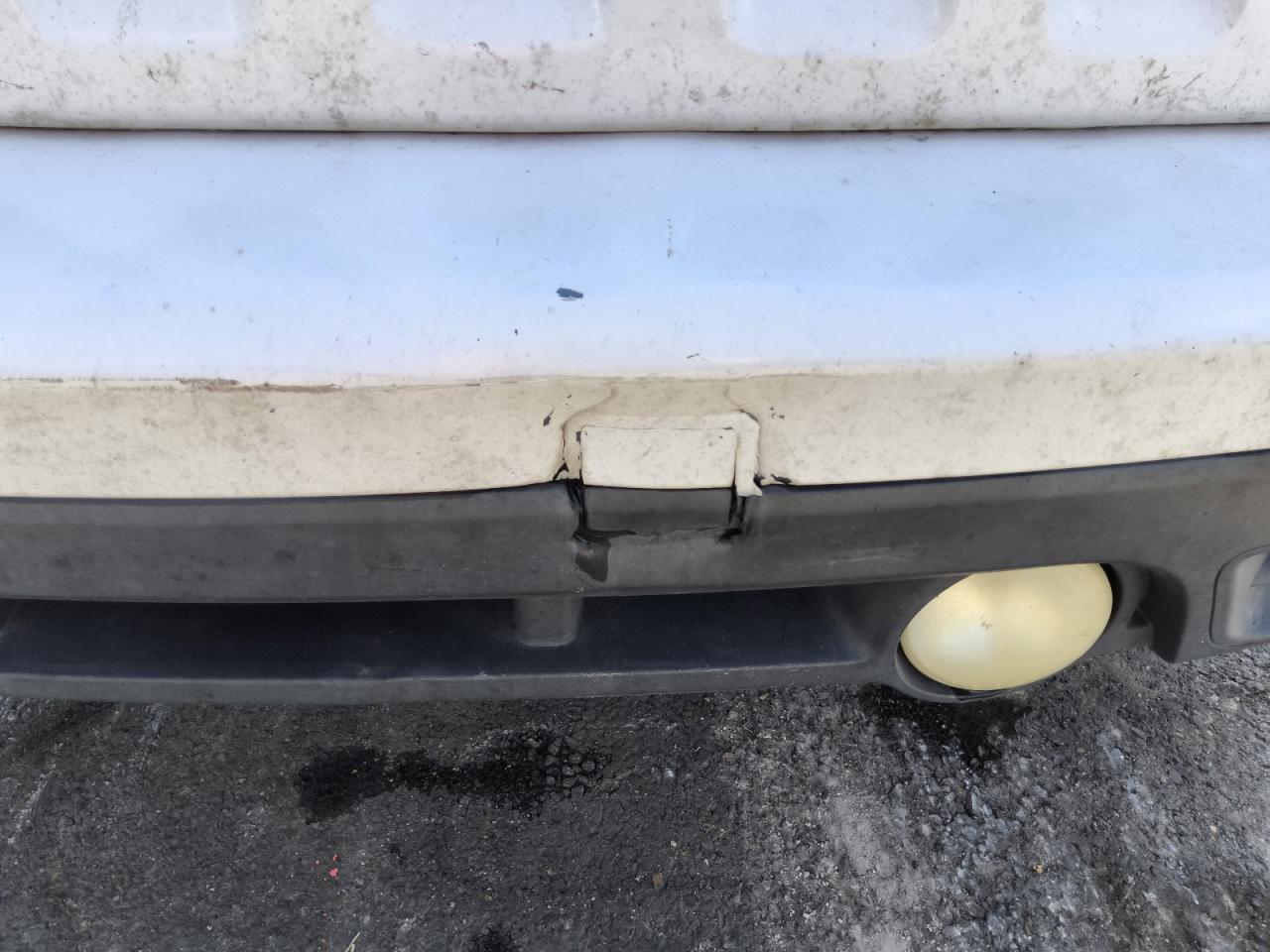 2014 Jeep Patriot Sport White vin: 1C4NJPBA2ED881382 Damage: Front Bumper, Broken, Replacement Required