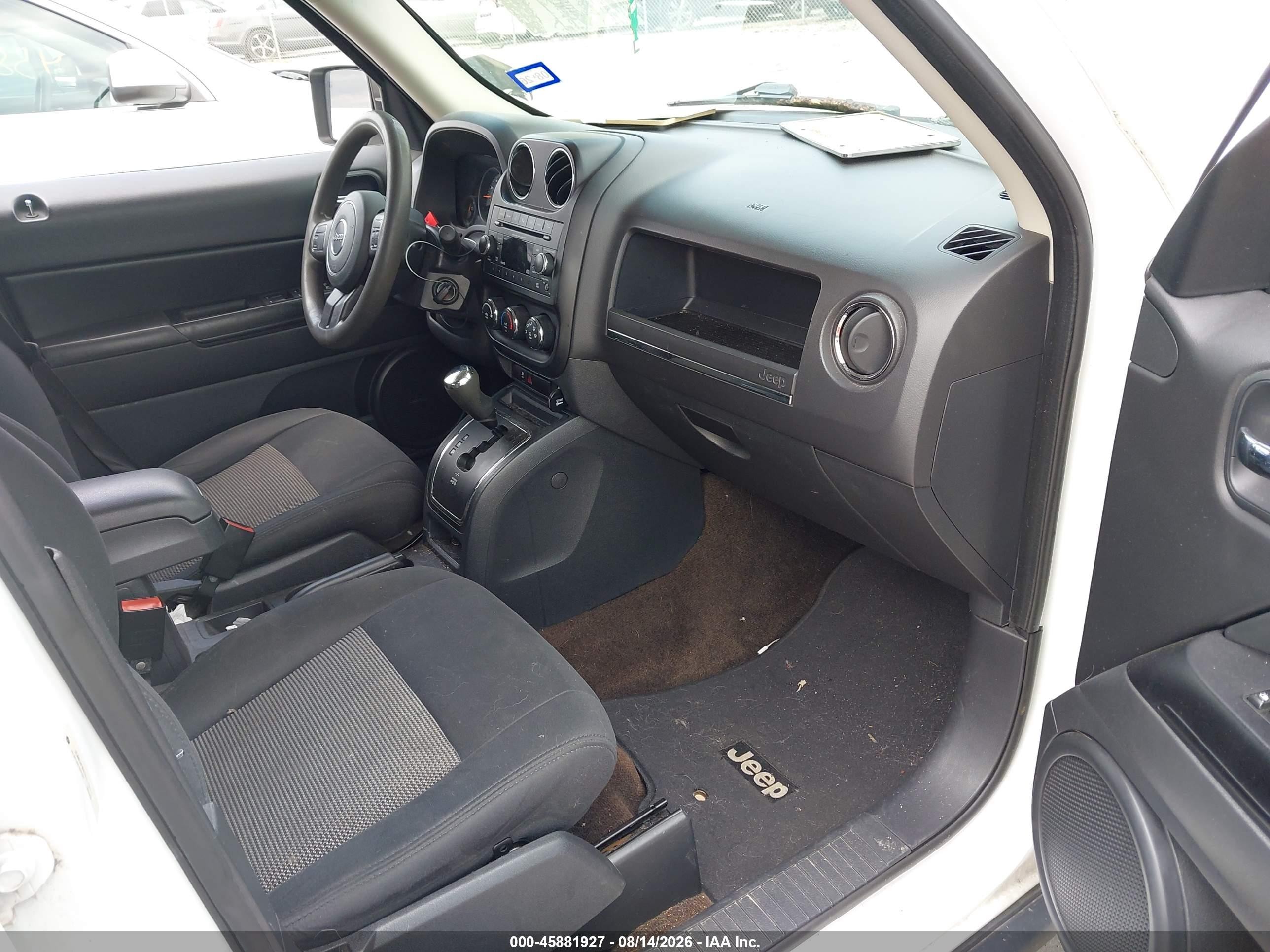 2015 Jeep Patriot Altitude Edition White vin: 1C4NJPBA2FD156947