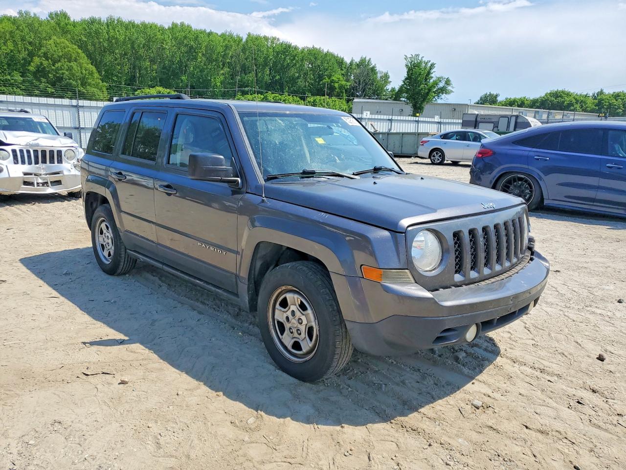 2015 Jeep Patriot Sport Gray vin: 1C4NJPBA2FD178124