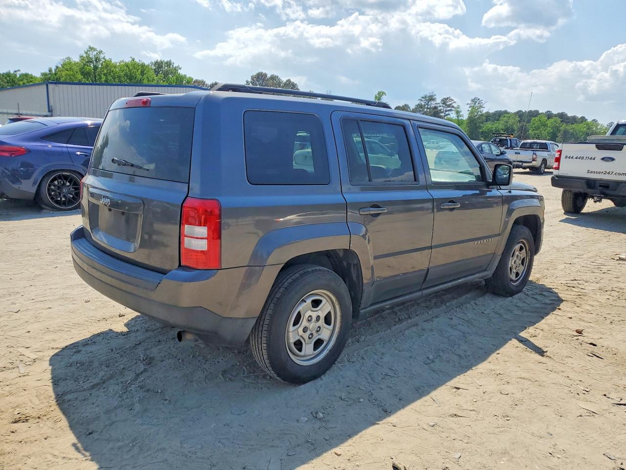 2015 Jeep Patriot Sport Gray vin: 1C4NJPBA2FD178124