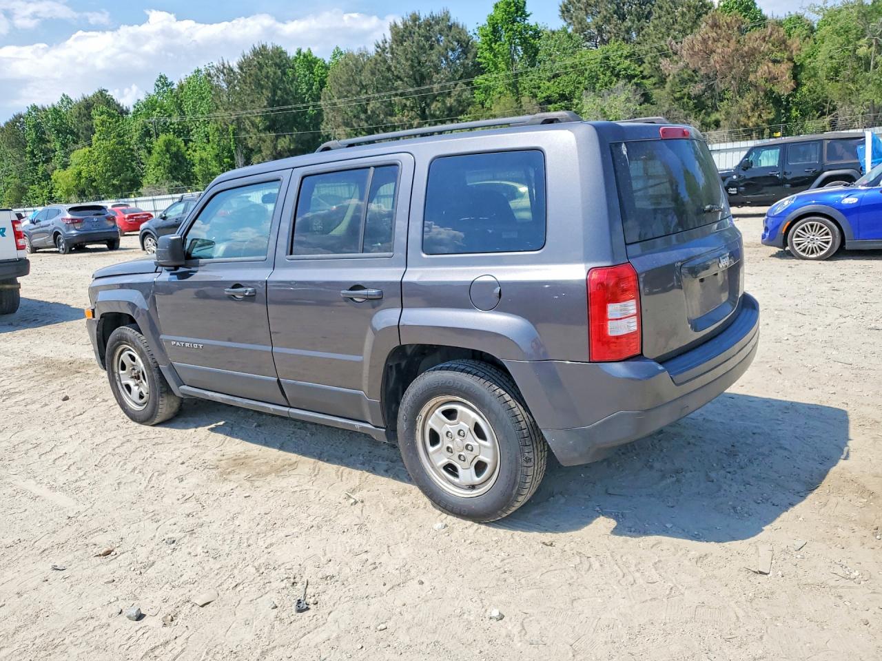 2015 Jeep Patriot Sport Gray vin: 1C4NJPBA2FD178124