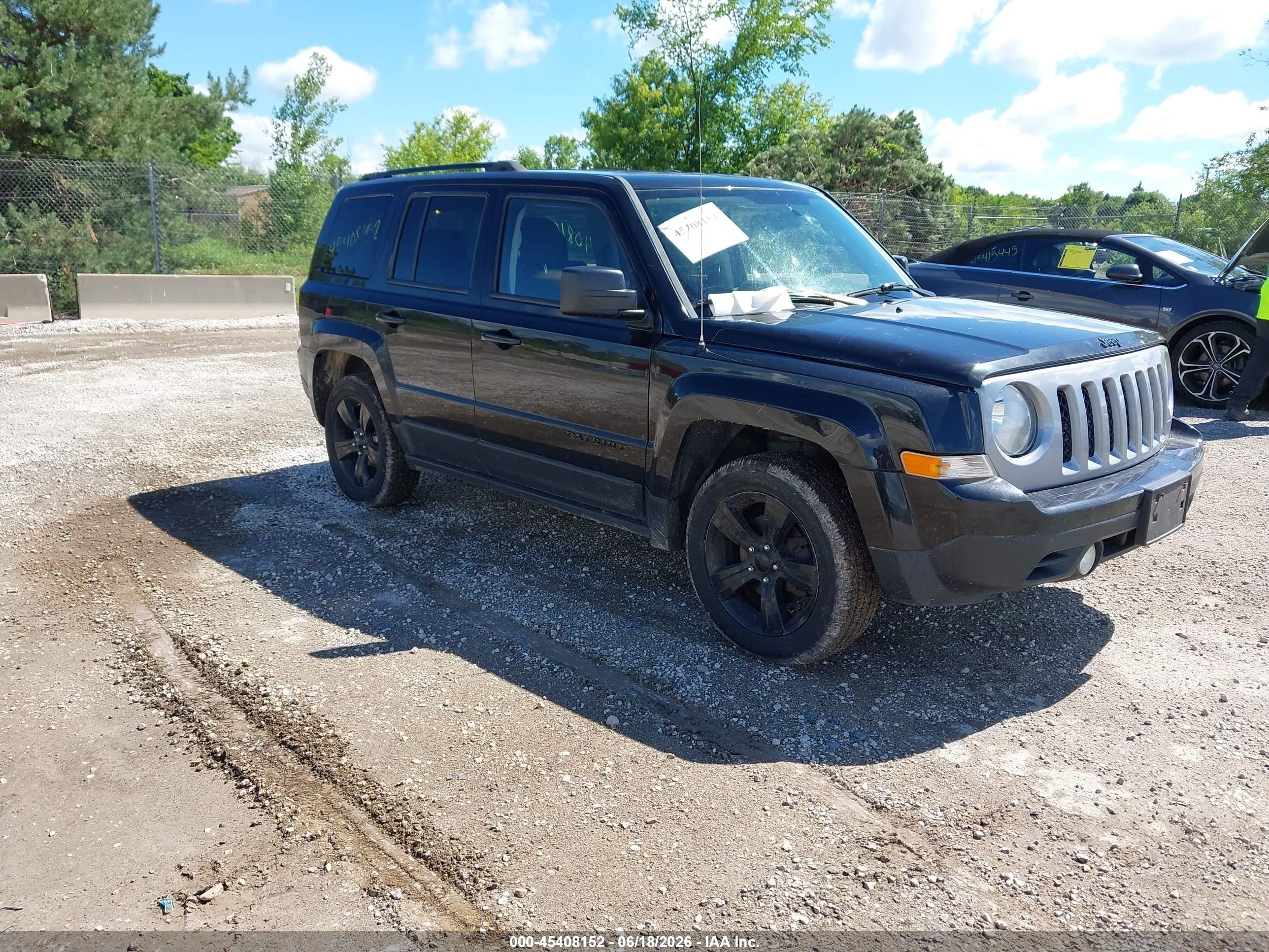 2015 Jeep Patriot Altitude Edition Black vin: 1C4NJPBA2FD178463