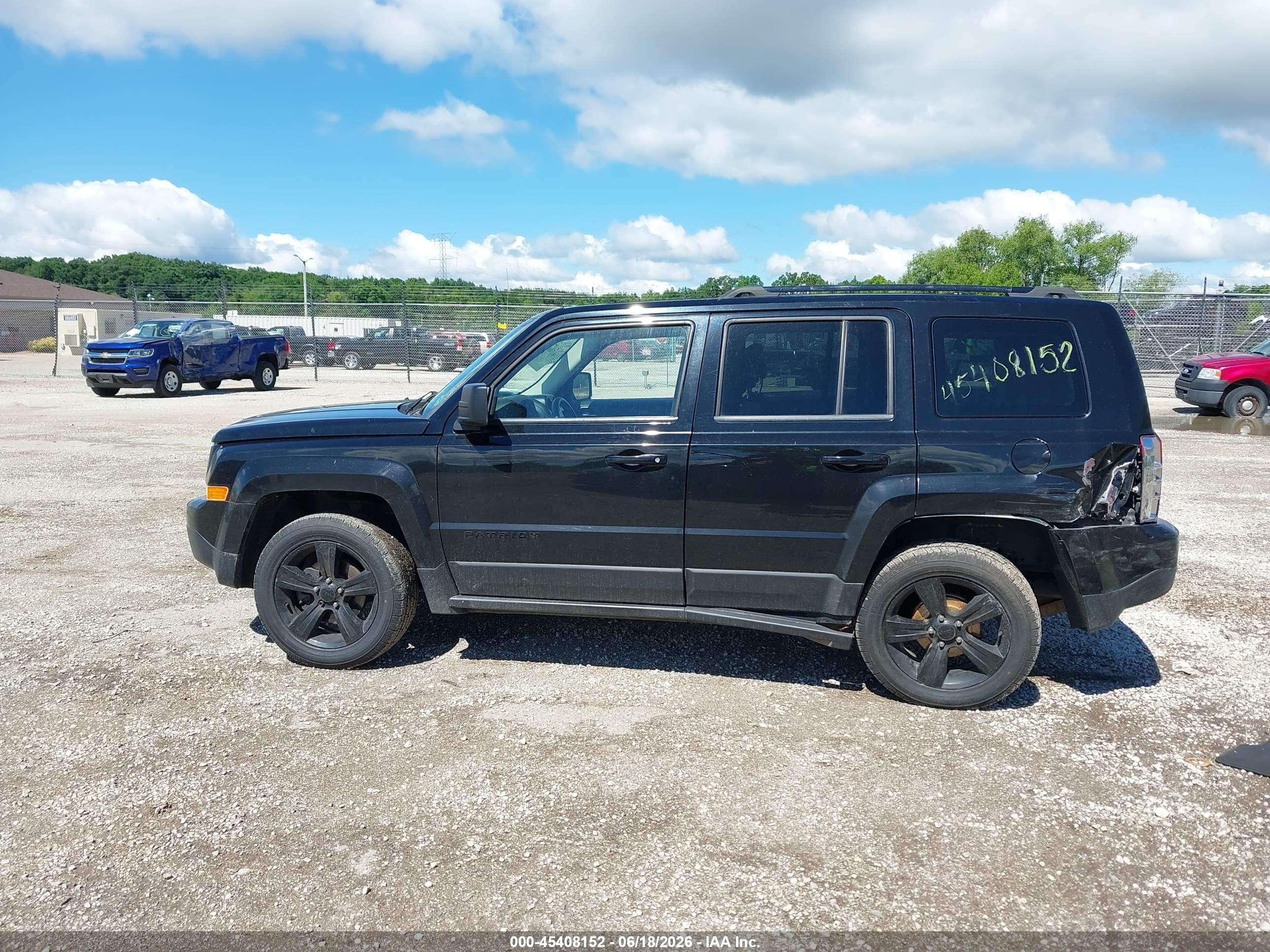 2015 Jeep Patriot Altitude Edition Black vin: 1C4NJPBA2FD178463