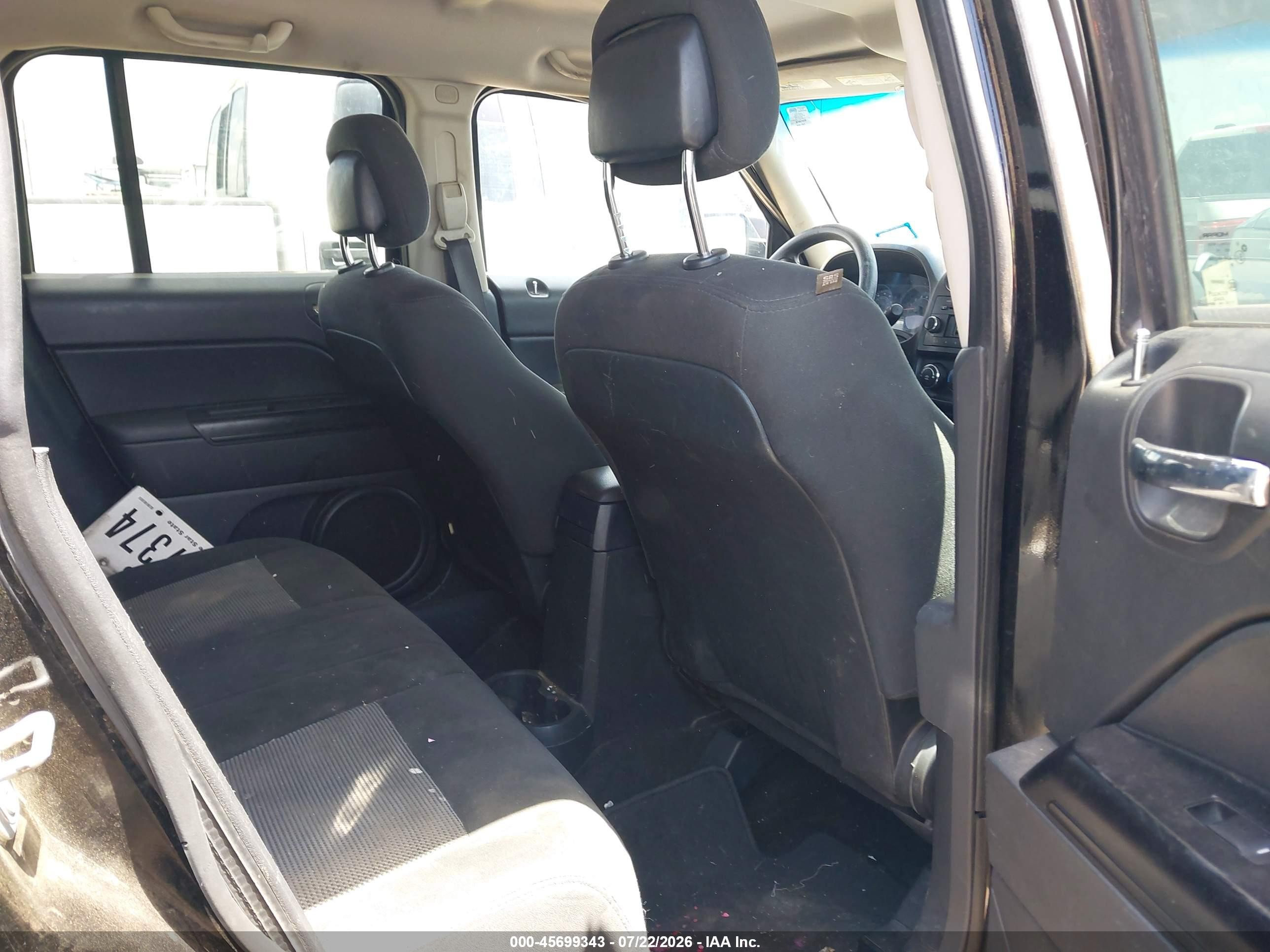 2015 Jeep Patriot Altitude Edition Black vin: 1C4NJPBA2FD186059