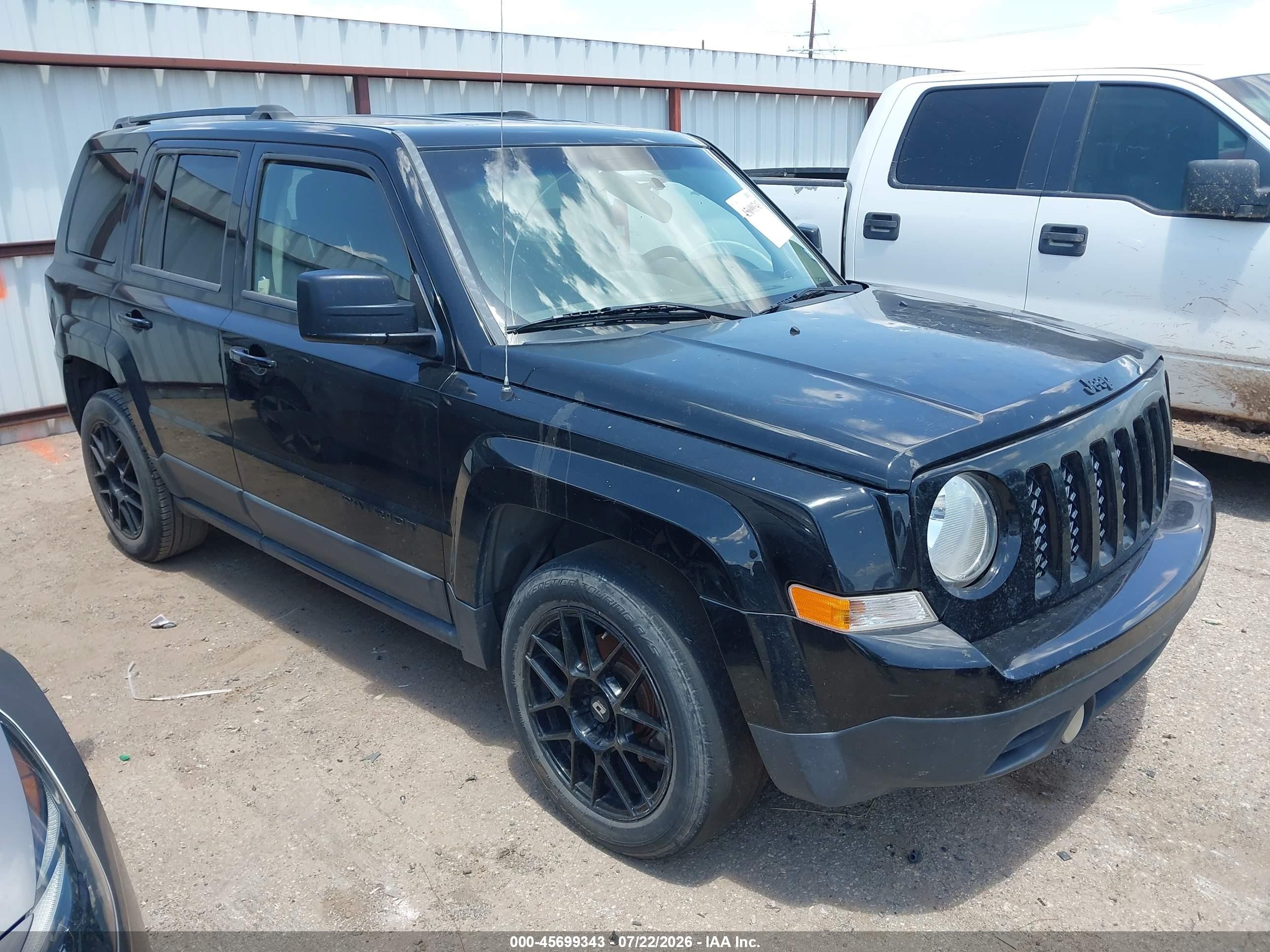 2015 Jeep Patriot Altitude Edition Black vin: 1C4NJPBA2FD186059