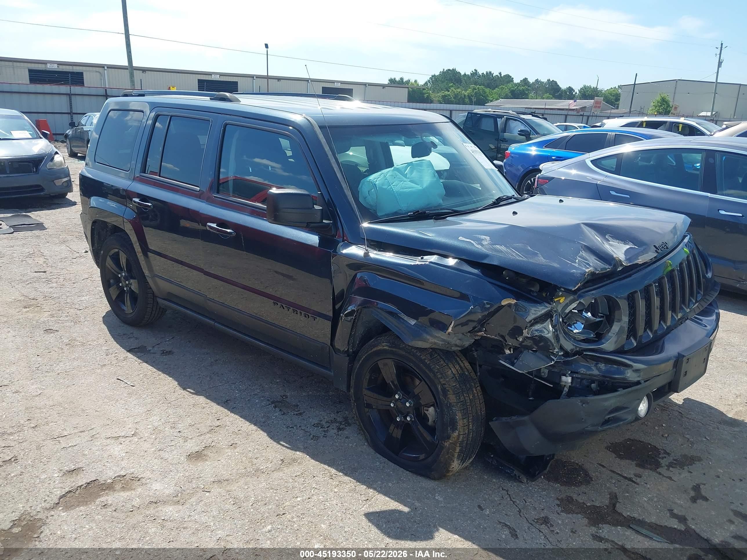 2015 Jeep Patriot Altitude Edition Gray vin: 1C4NJPBA2FD192055