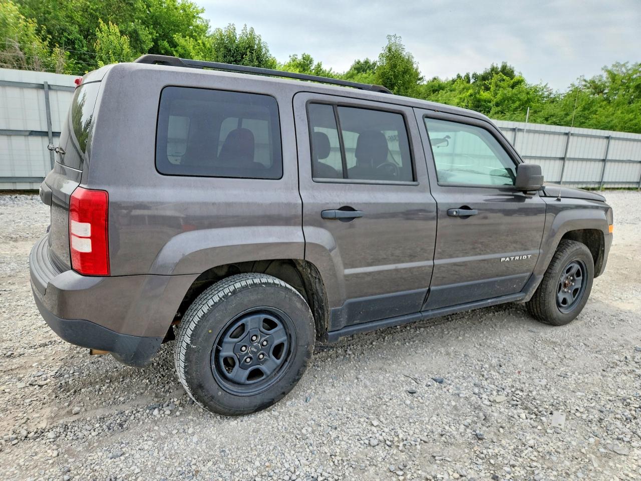 2015 Jeep Patriot Sport Gray vin: 1C4NJPBA2FD203328