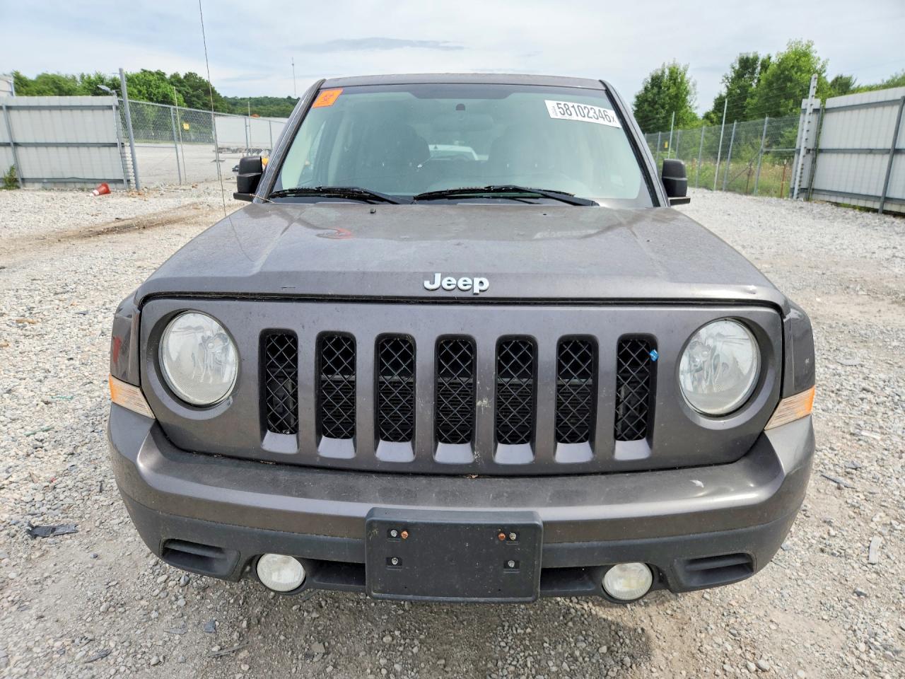2015 Jeep Patriot Sport Gray vin: 1C4NJPBA2FD203328