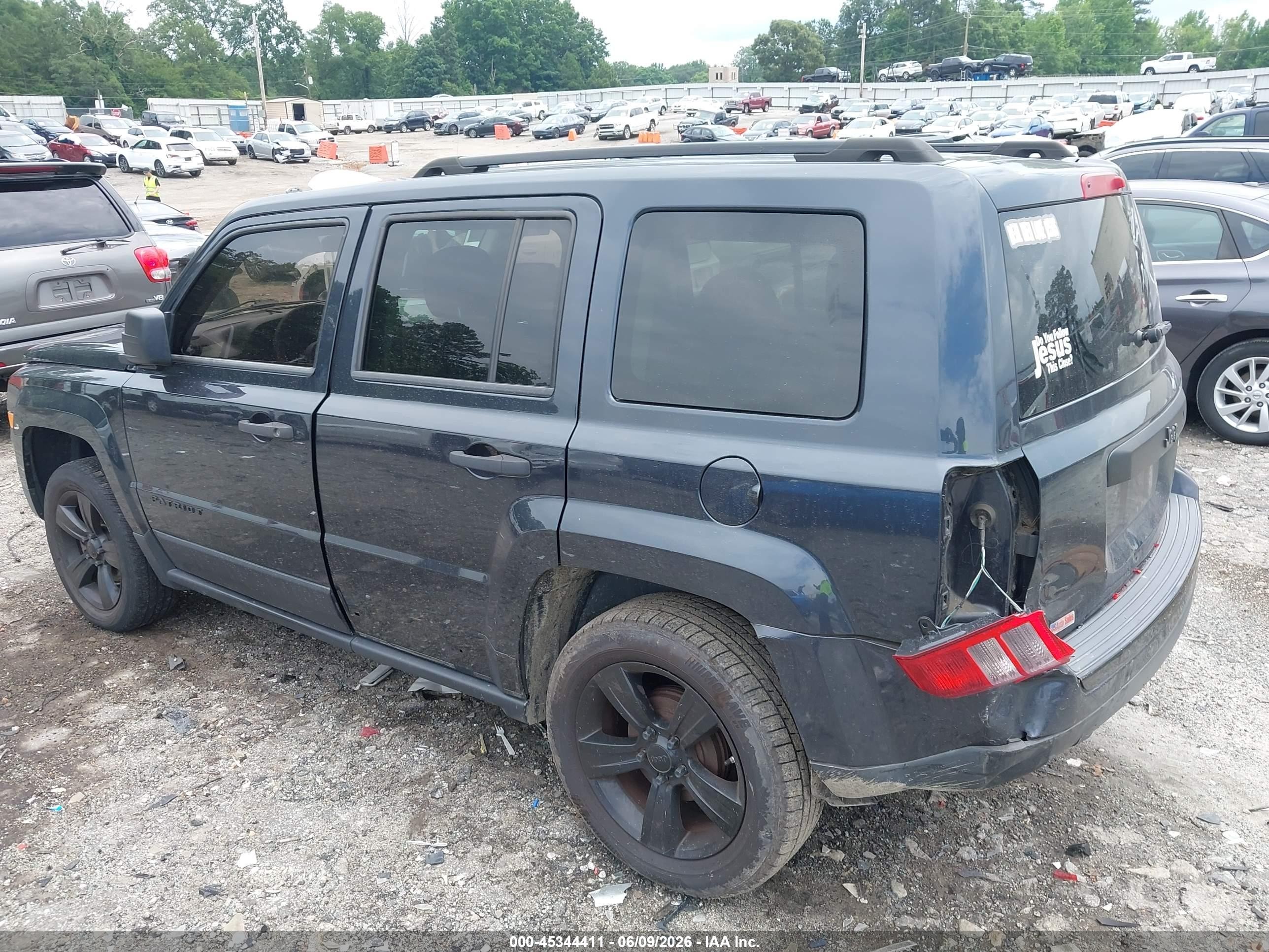 2015 Jeep Patriot Altitude Edition Dark Blue vin: 1C4NJPBA2FD210280