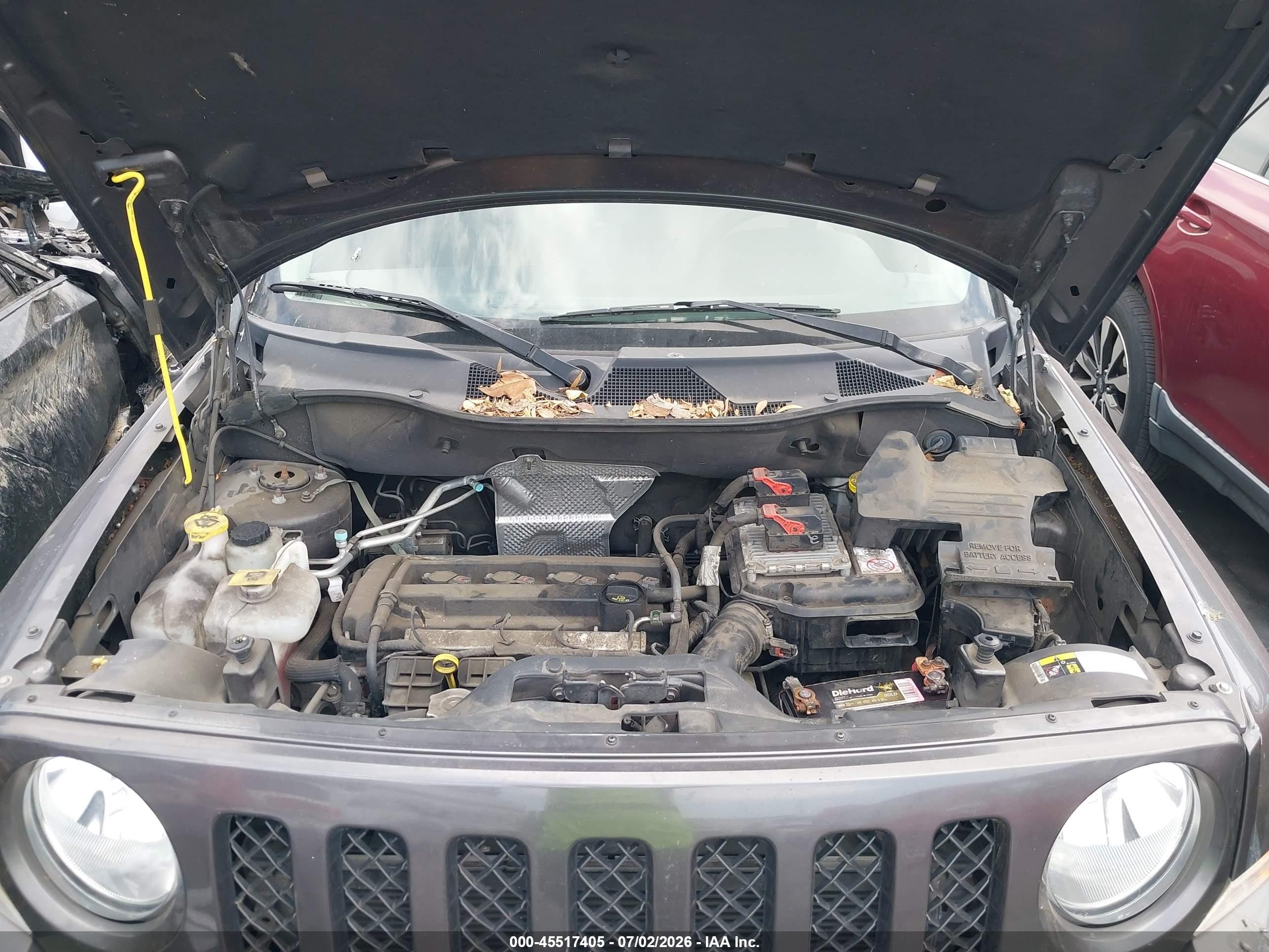 2015 Jeep Patriot Altitude Edition Gray vin: 1C4NJPBA2FD210960
