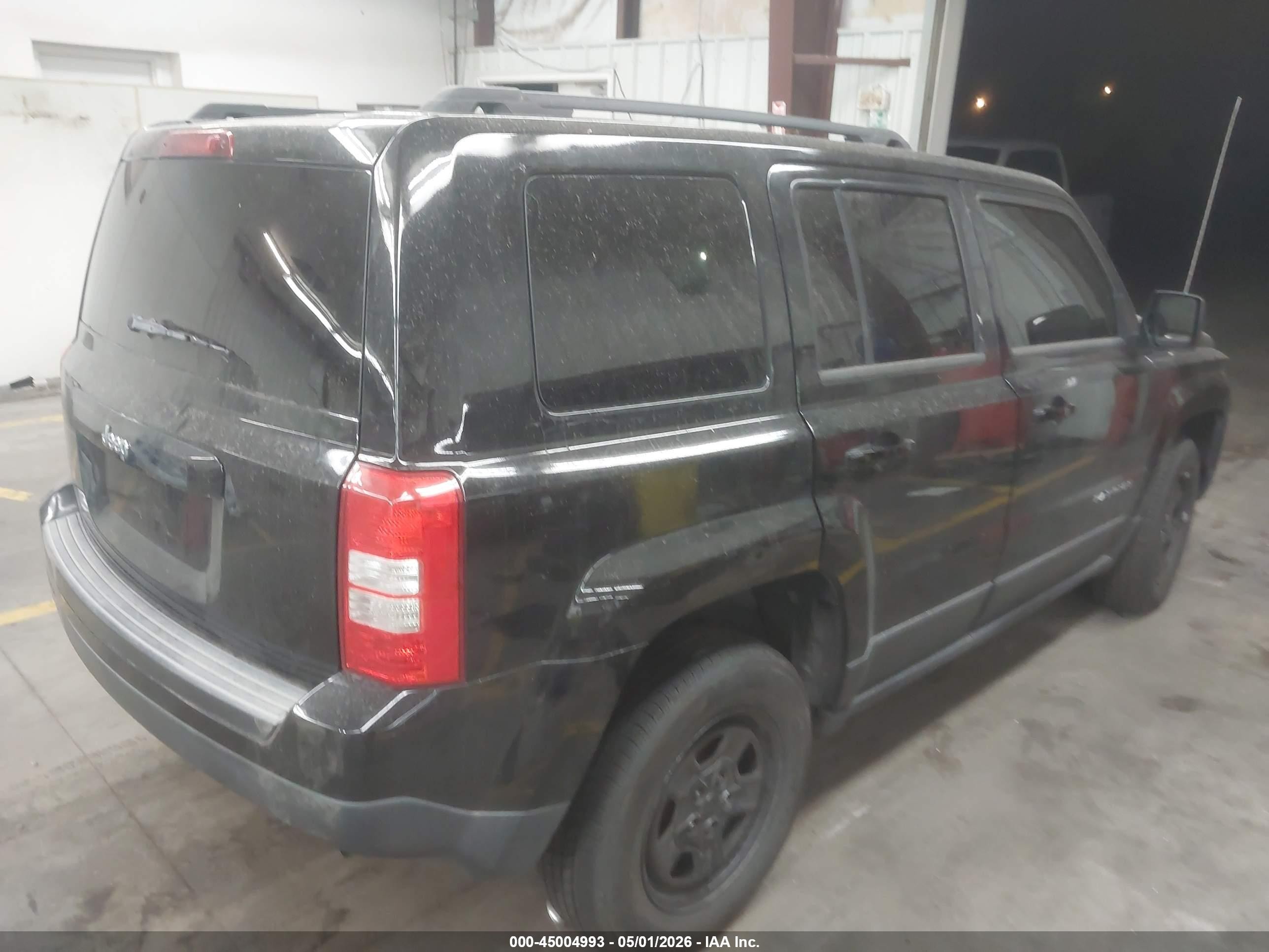 2015 Jeep Patriot Sport Black vin: 1C4NJPBA2FD273153