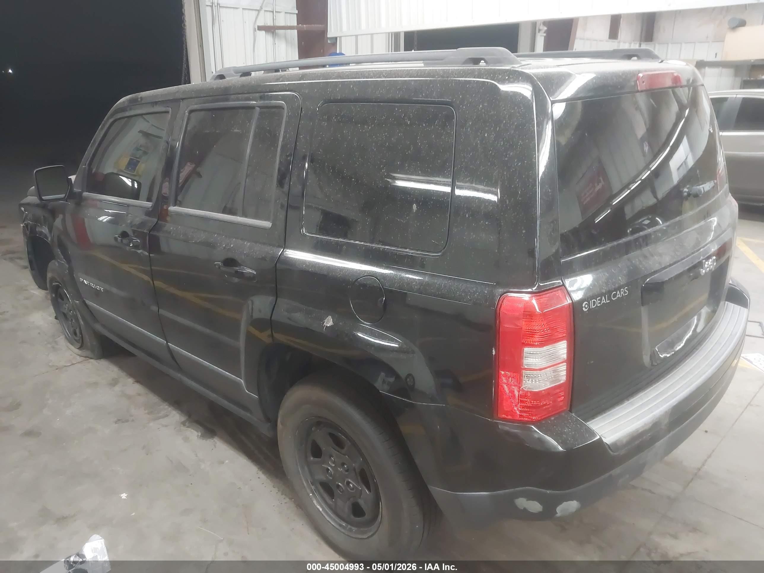 2015 Jeep Patriot Sport Black vin: 1C4NJPBA2FD273153