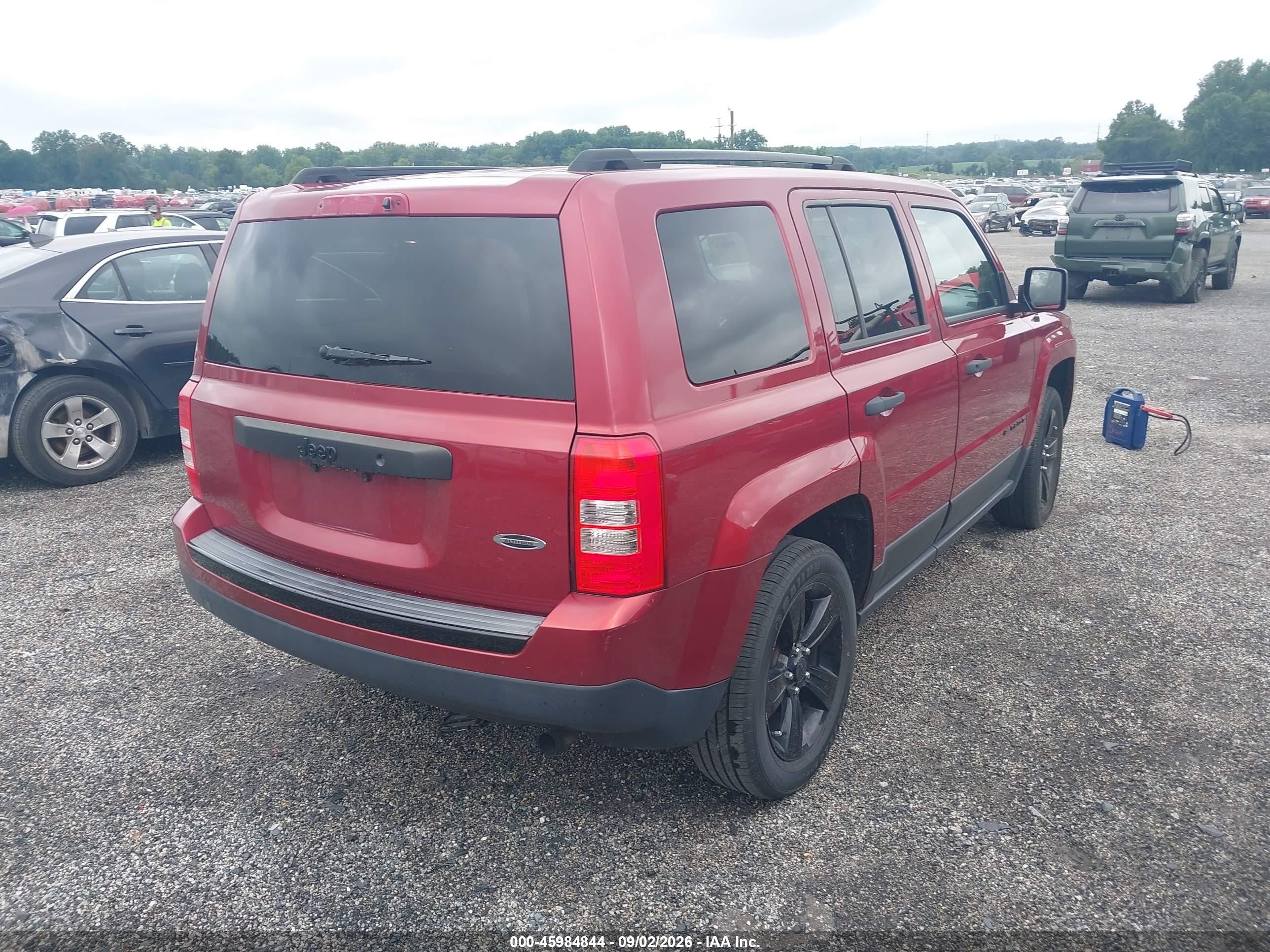 2015 Jeep Patriot Altitude Edition Red vin: 1C4NJPBA2FD273895