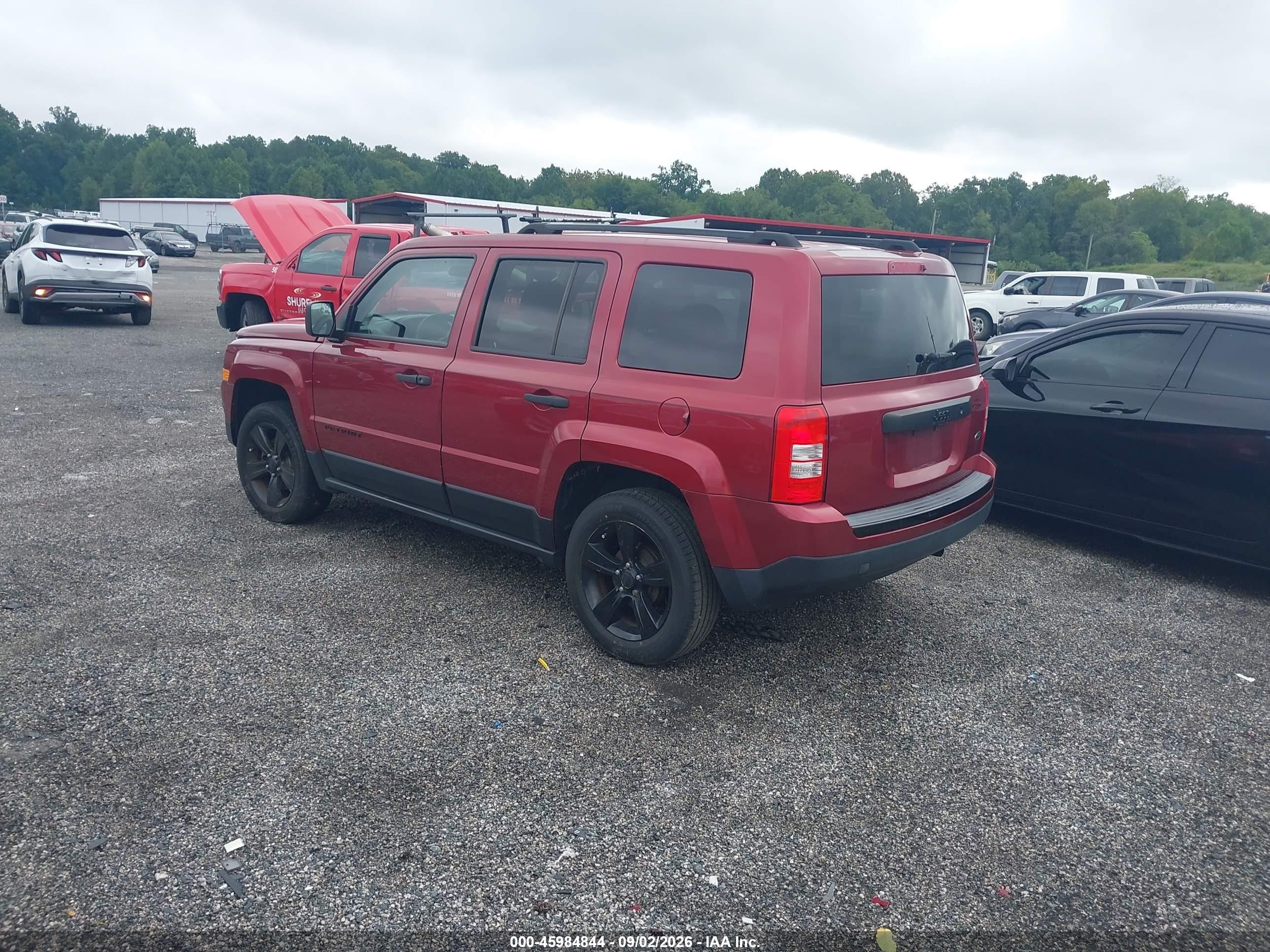 2015 Jeep Patriot Altitude Edition Red vin: 1C4NJPBA2FD273895