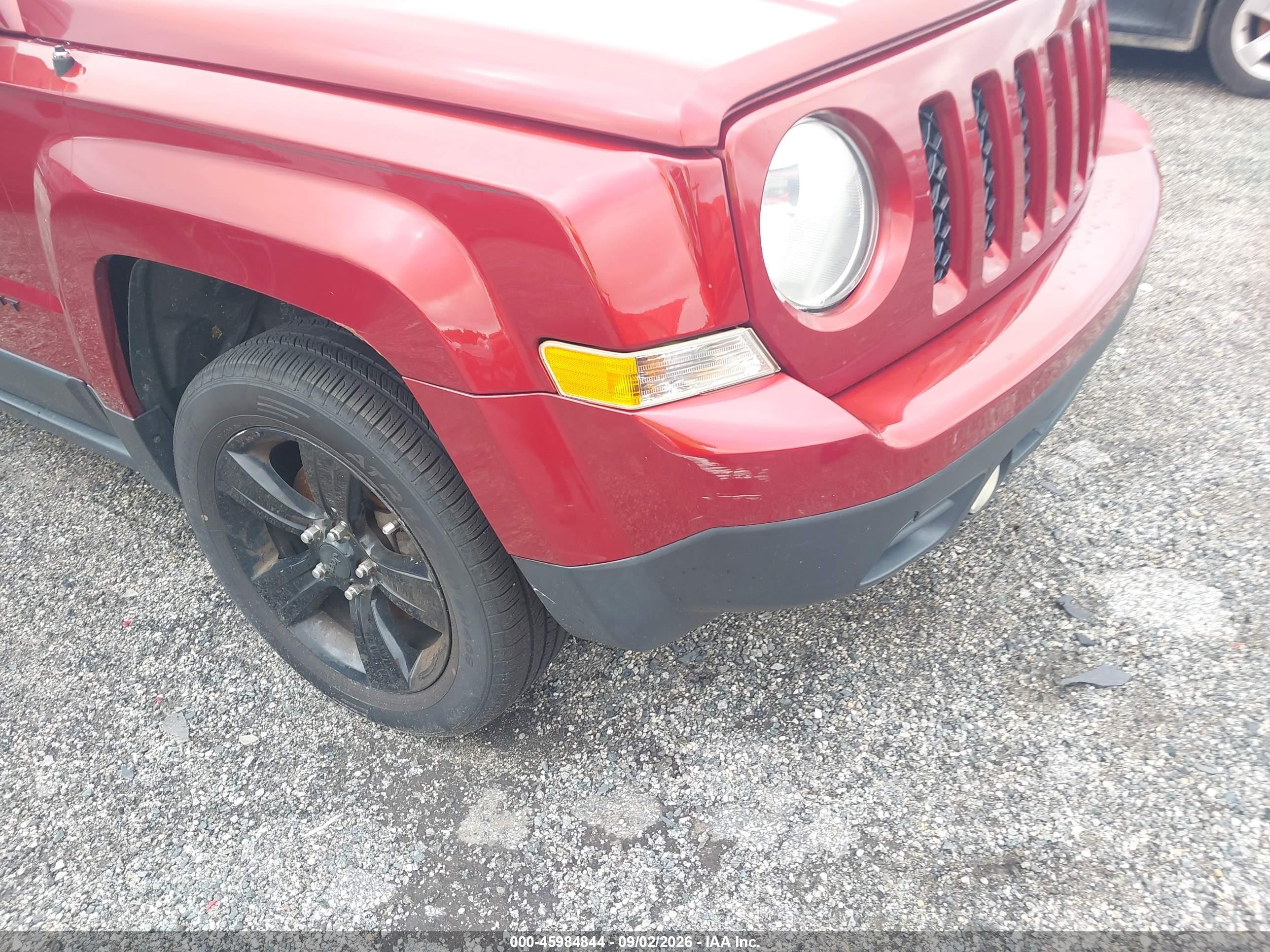 2015 Jeep Patriot Altitude Edition Red vin: 1C4NJPBA2FD273895