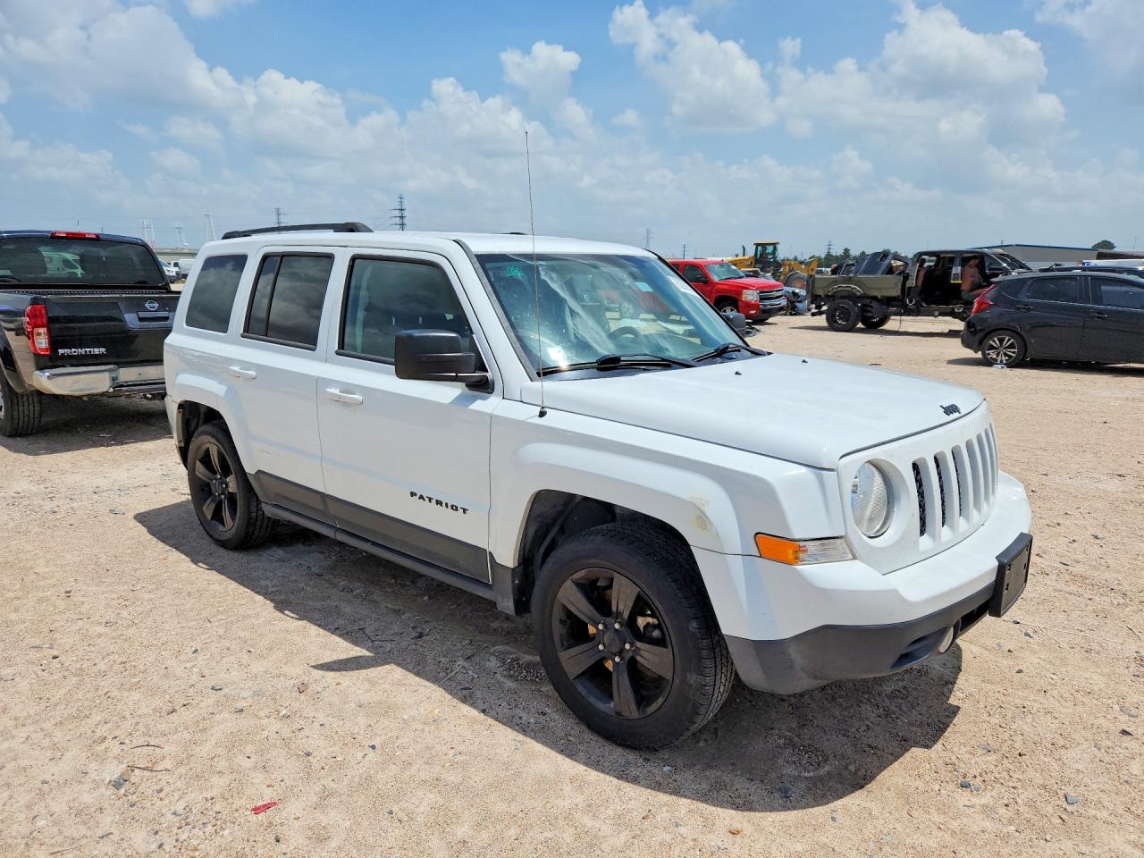 2015 Jeep Patriot Sport Белый vin: 1C4NJPBA2FD296030