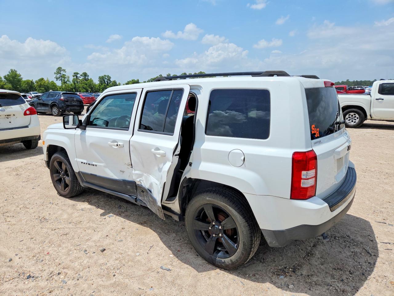 2015 Jeep Patriot Sport Белый vin: 1C4NJPBA2FD296030