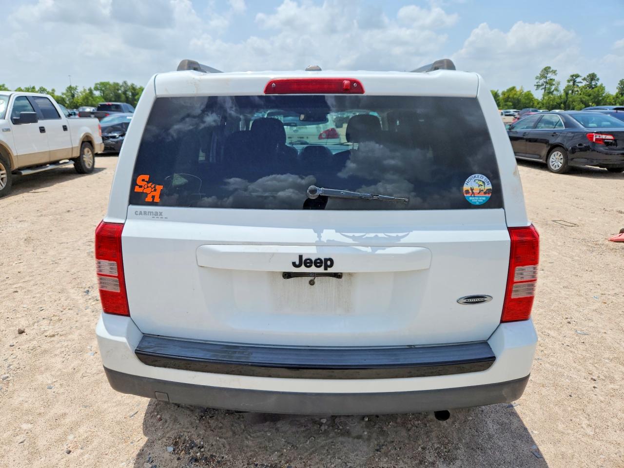 2015 Jeep Patriot Sport Белый vin: 1C4NJPBA2FD296030