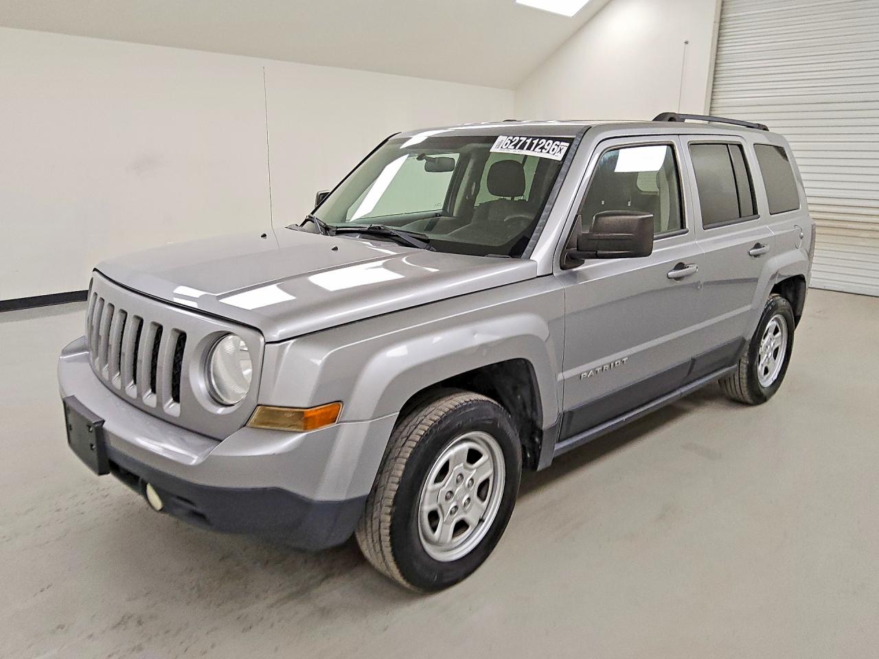 2015 Jeep Patriot Sport Silver vin: 1C4NJPBA2FD325560