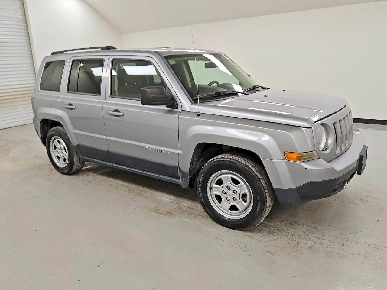 2015 Jeep Patriot Sport Silver vin: 1C4NJPBA2FD325560