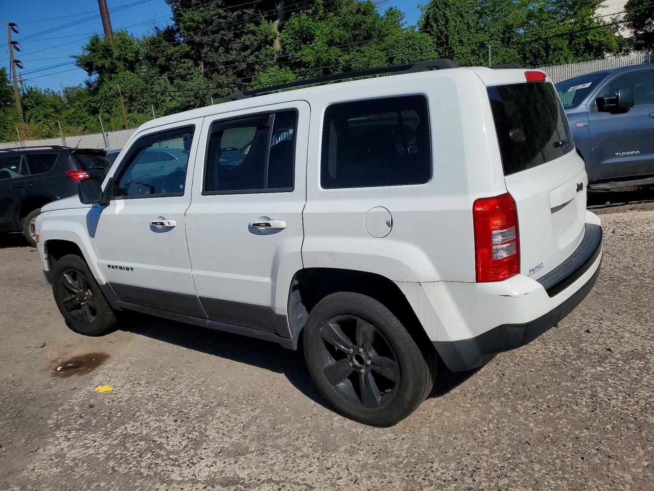 2015 Jeep Patriot Sport White vin: 1C4NJPBA2FD389842