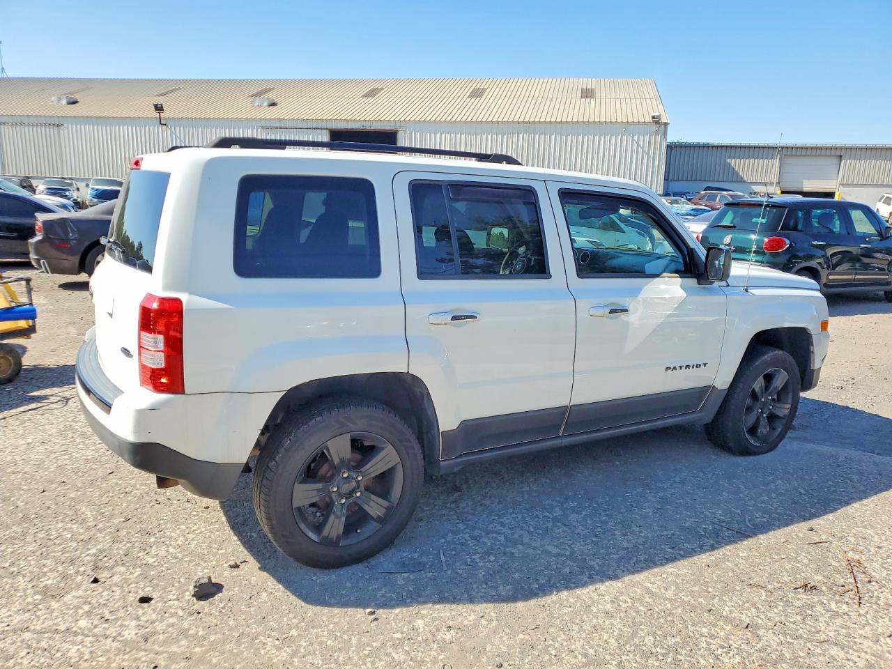 2015 Jeep Patriot Sport White vin: 1C4NJPBA2FD389842